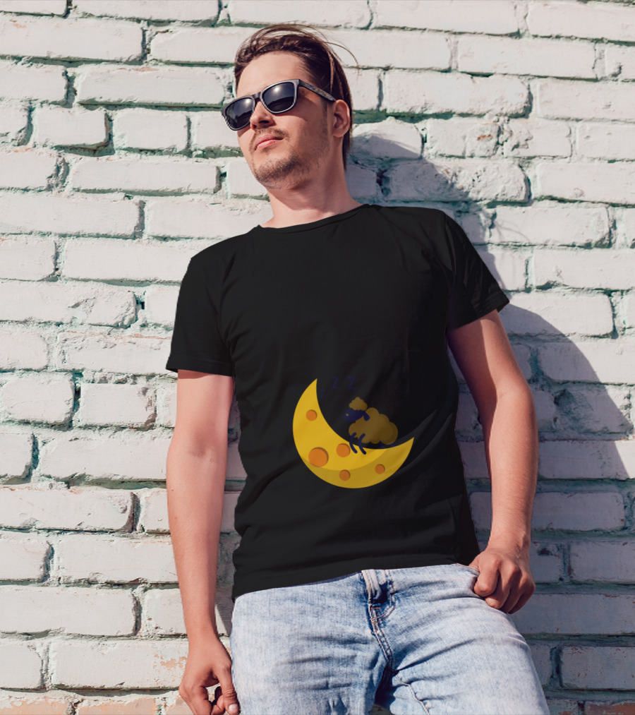 Michael Learns To Walk Moon Sheep Sleep Zzz T-Shirt