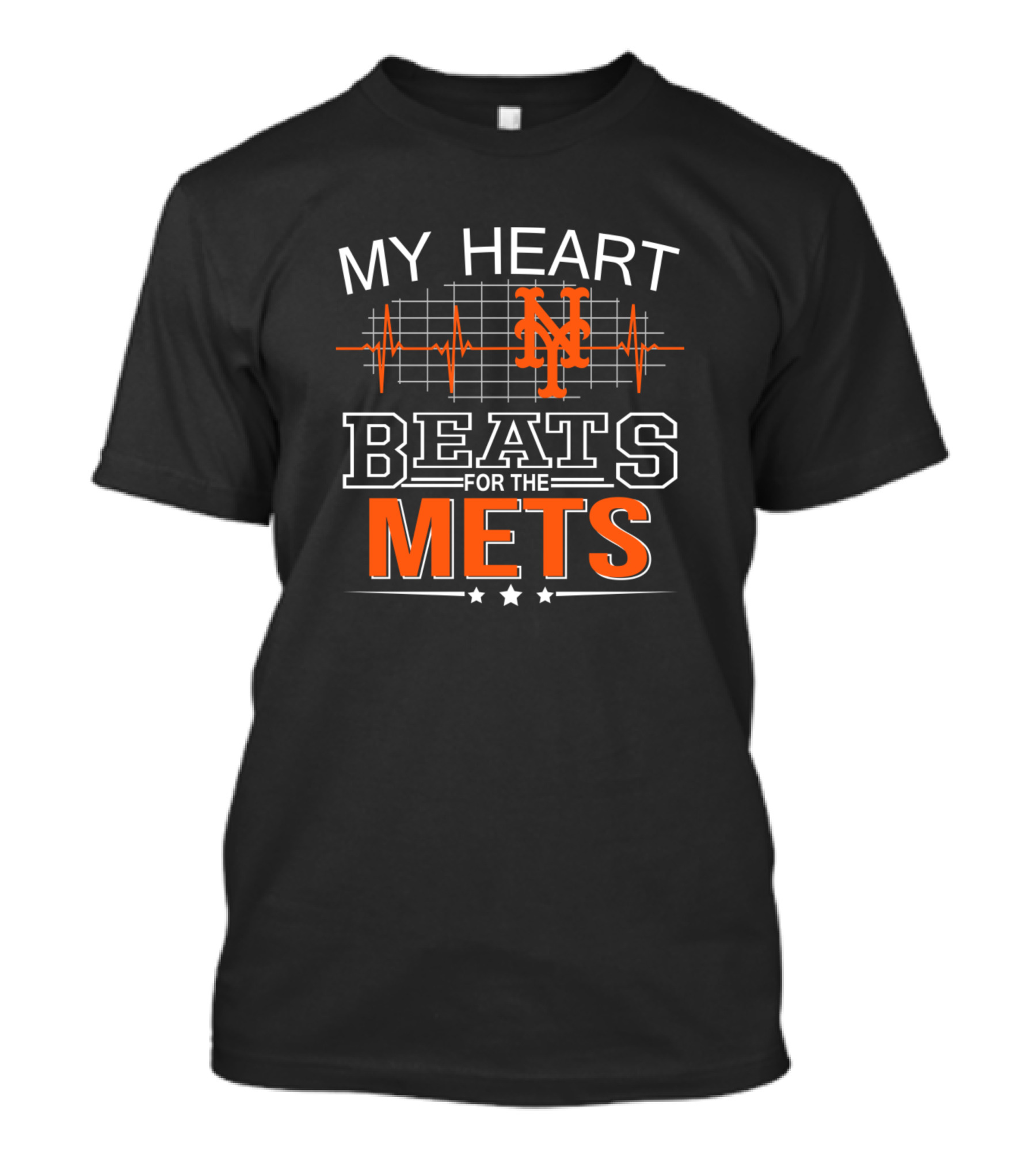 My Heart Beats For The Mets T-Shirt
