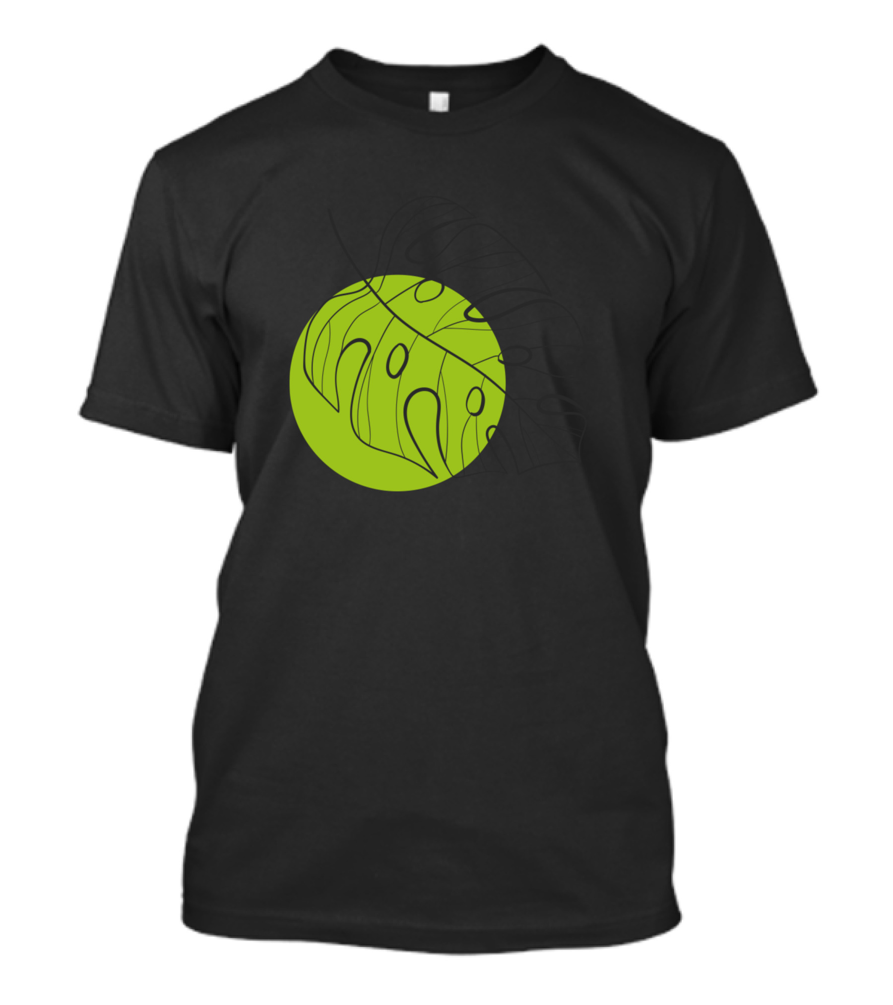 Plant Leaf Circle T-Shirt