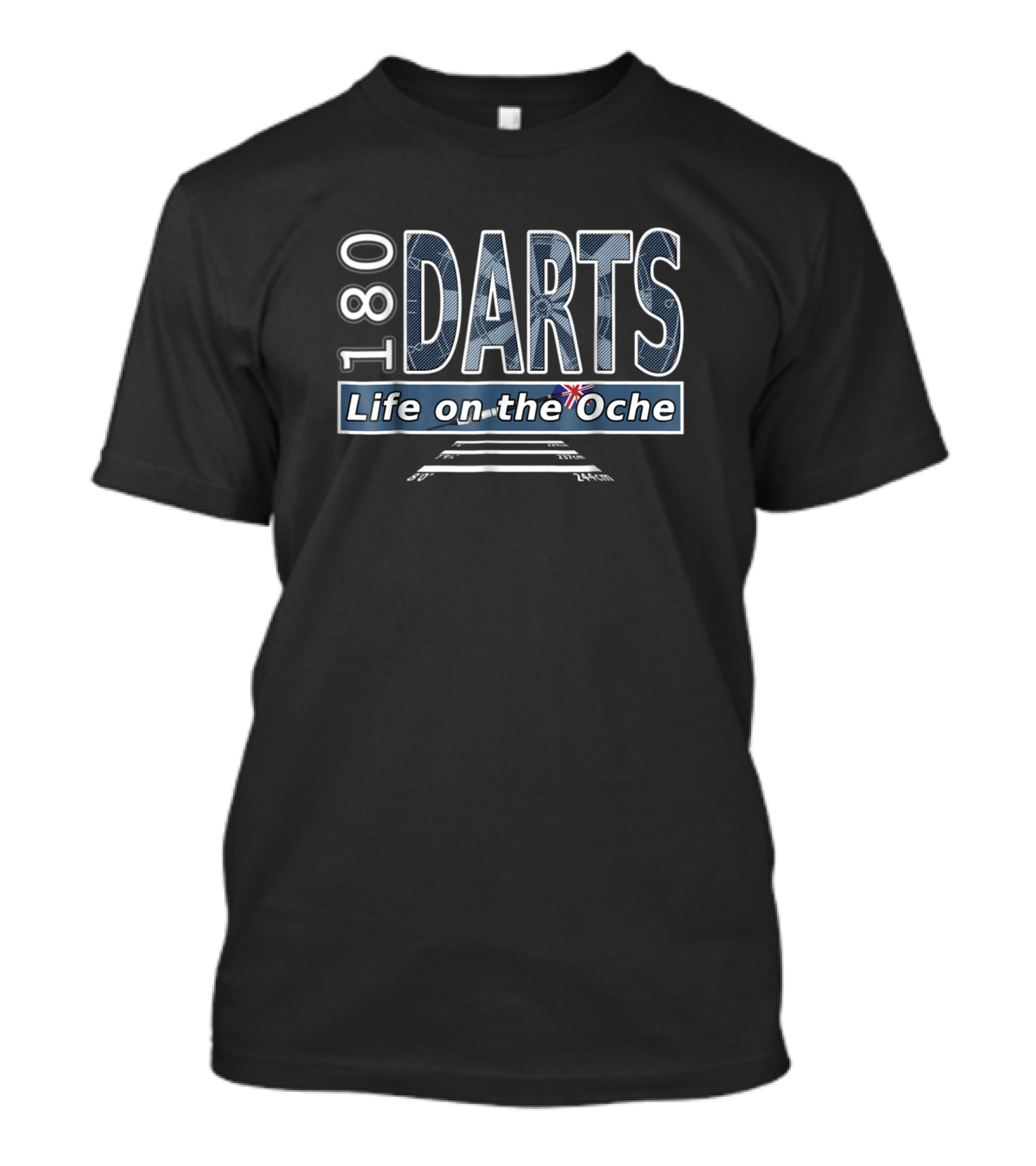 180 Darts Life On The Oche T-Shirt