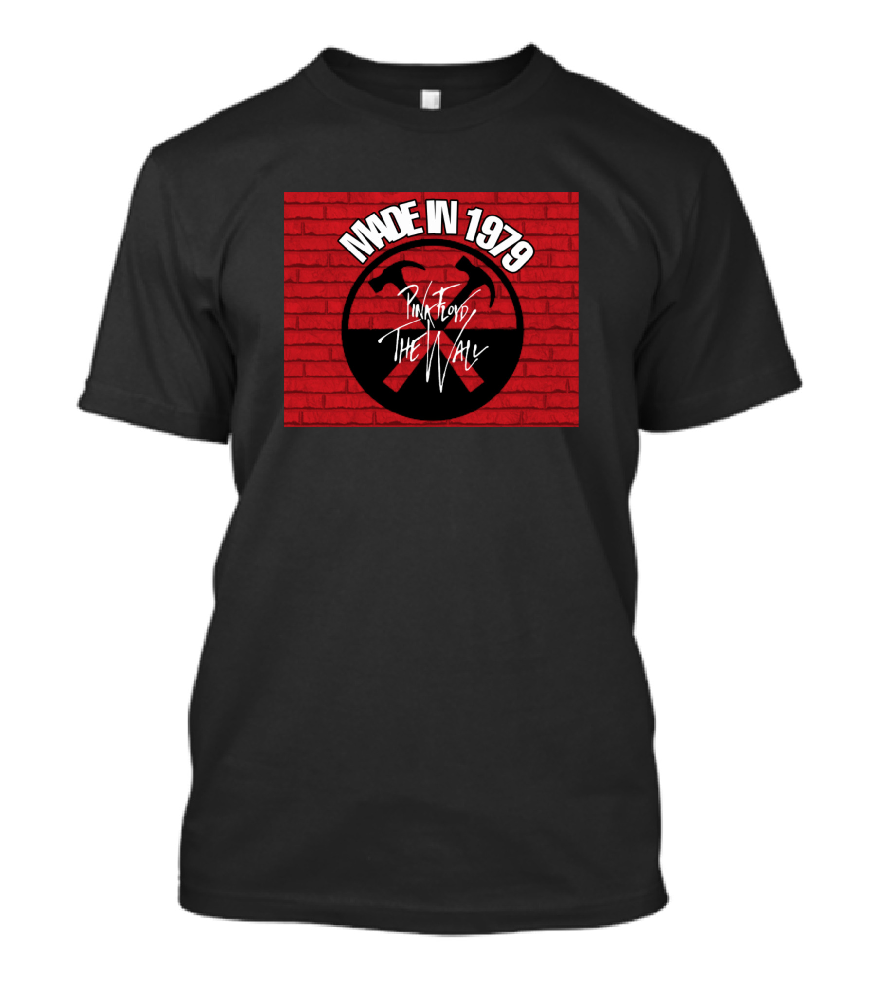 Made In 1979 Pink Floyd The Wall Brick Hammers T-Shirt