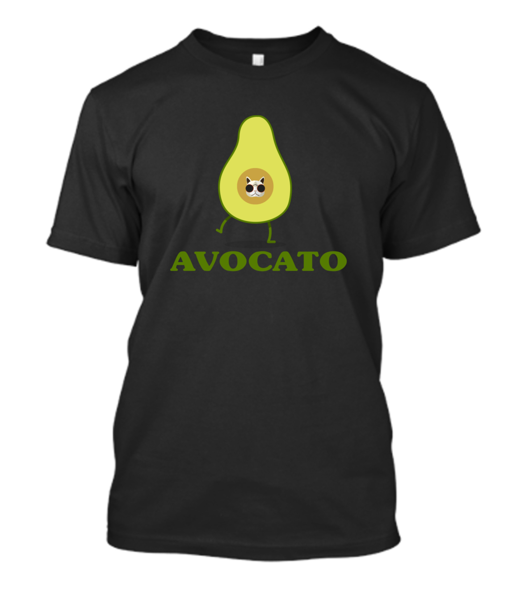 Avocato Funny Cinco De Mayo Cat Avocado T-Shirt