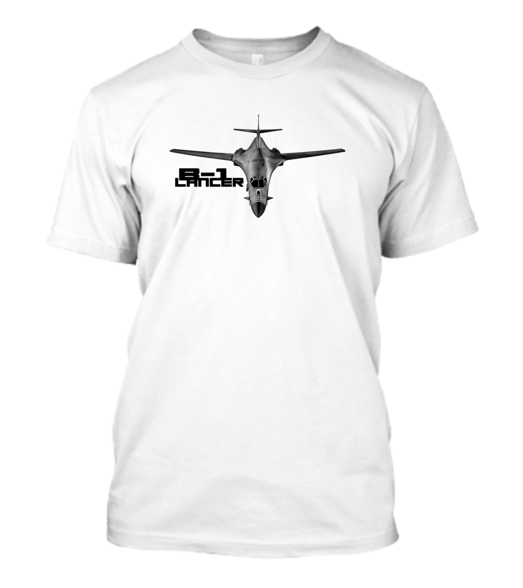 B 1 Lancer Bomber Aircraft Front View T-Shirt