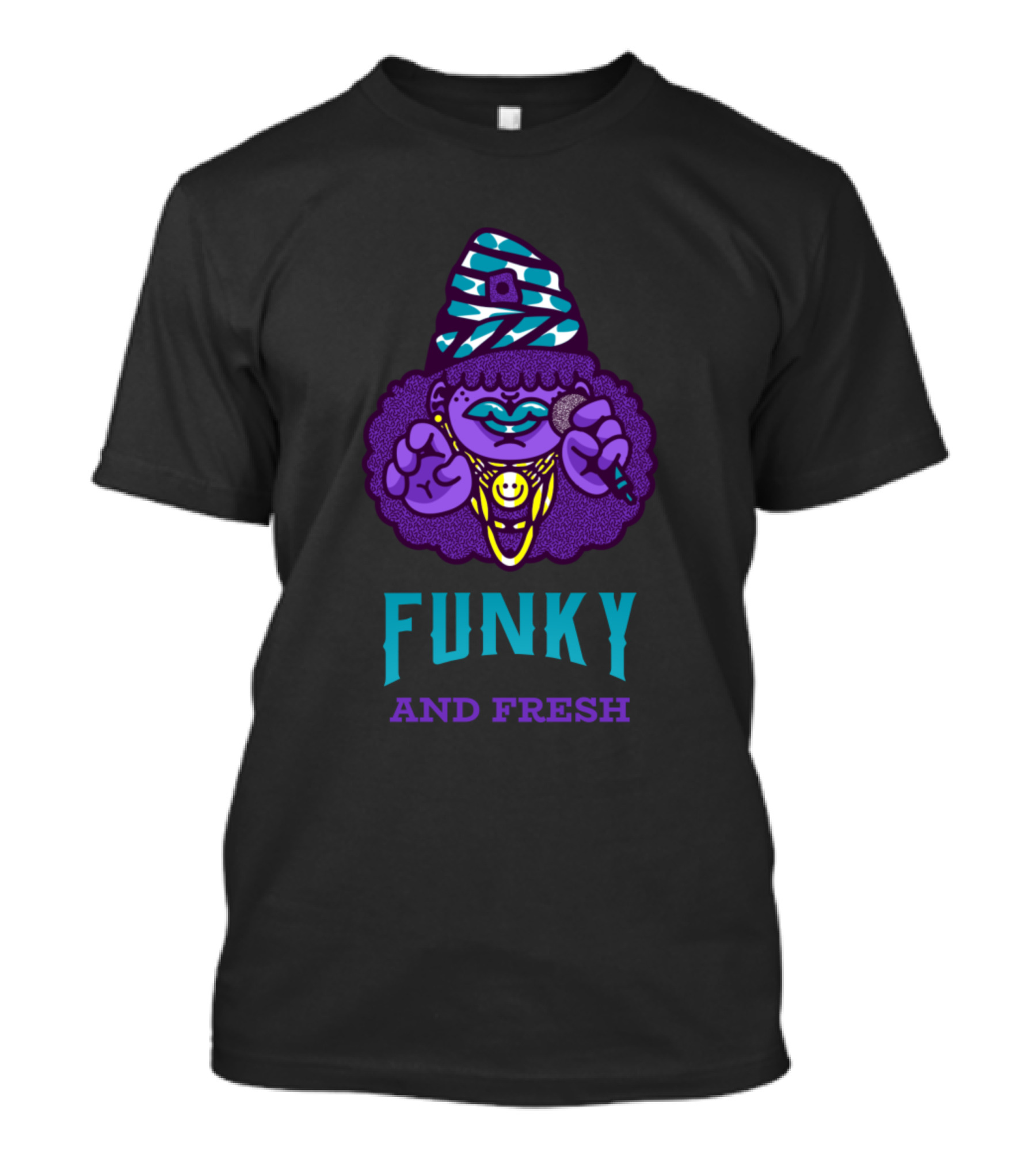 Funky And Fresh Mic Groove Hip Hop T-Shirt