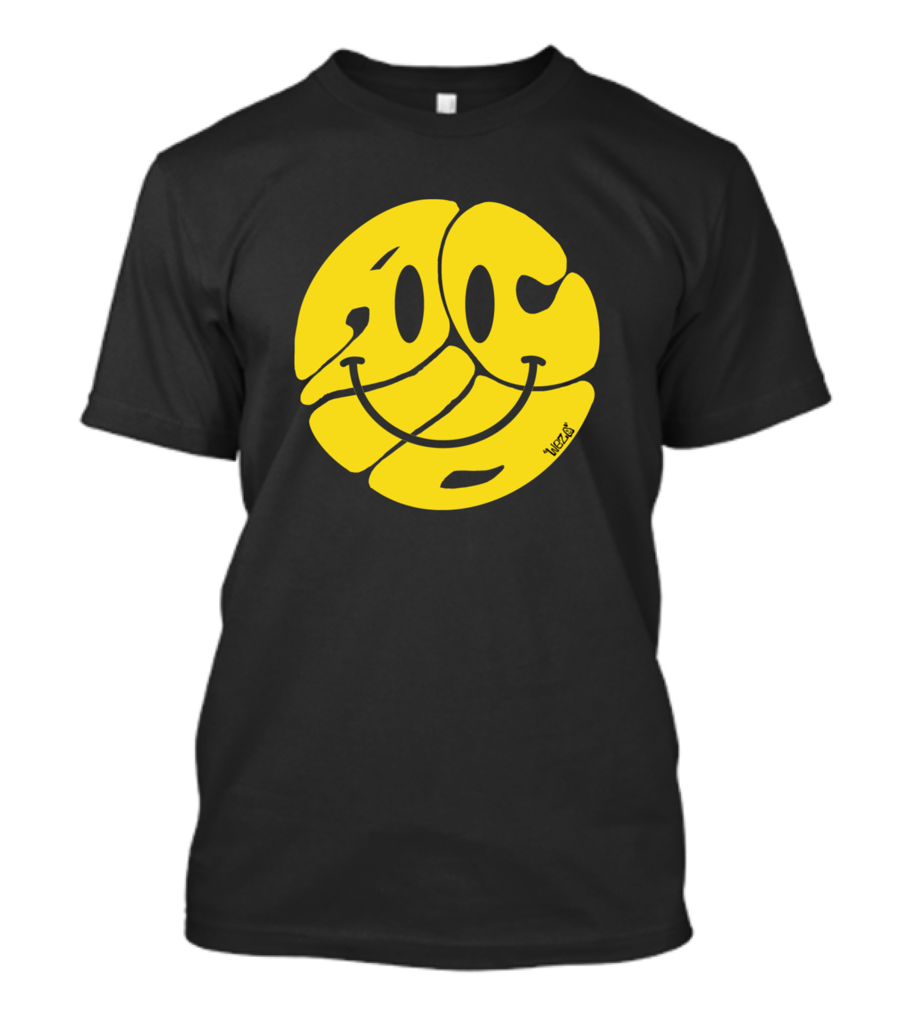 Acid House Smiley Yellow Volleyball Face 303 Acid T-Shirt