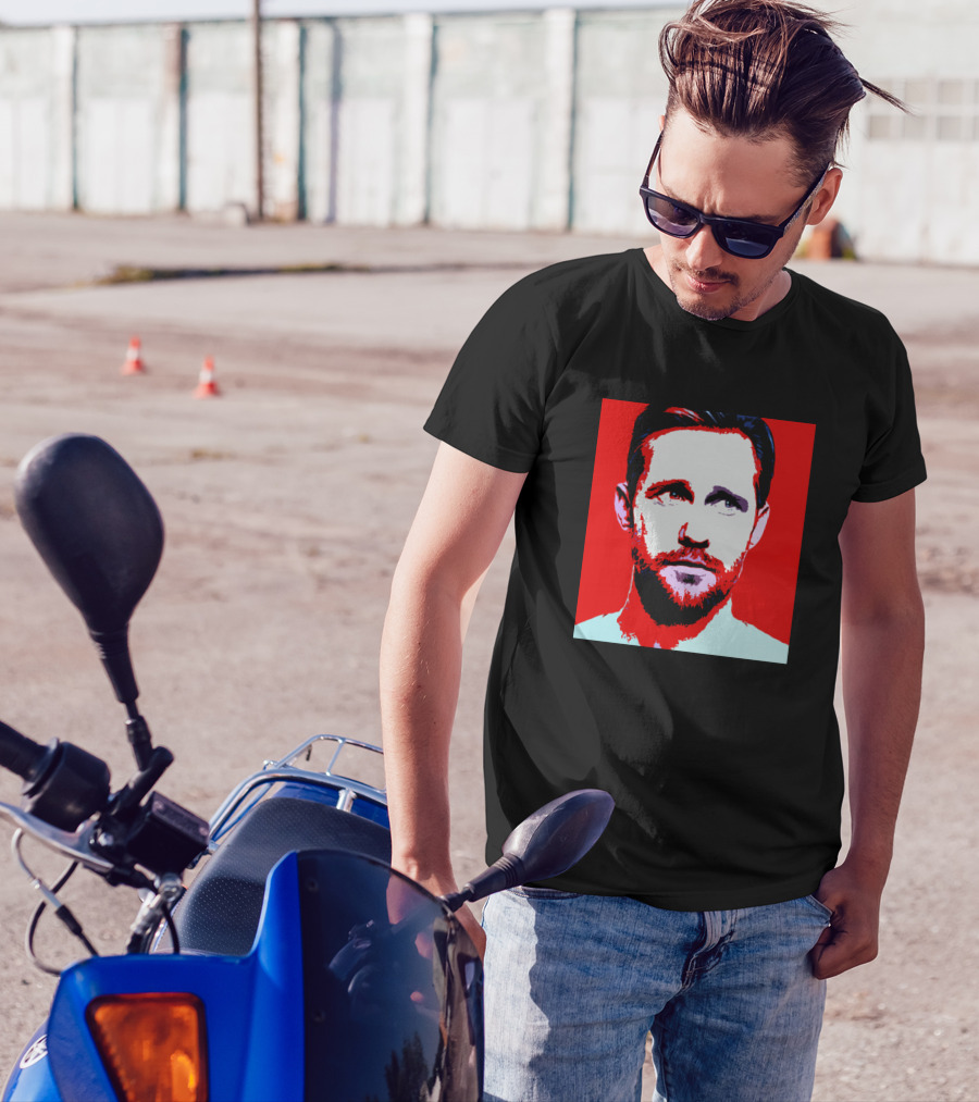 Alexander Skarsg Rd Pop Art Style T-Shirt