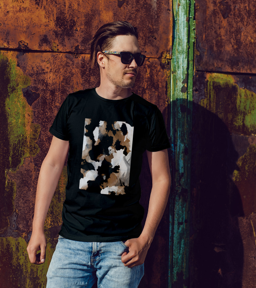 Beast Abstract Camouflage T-Shirt