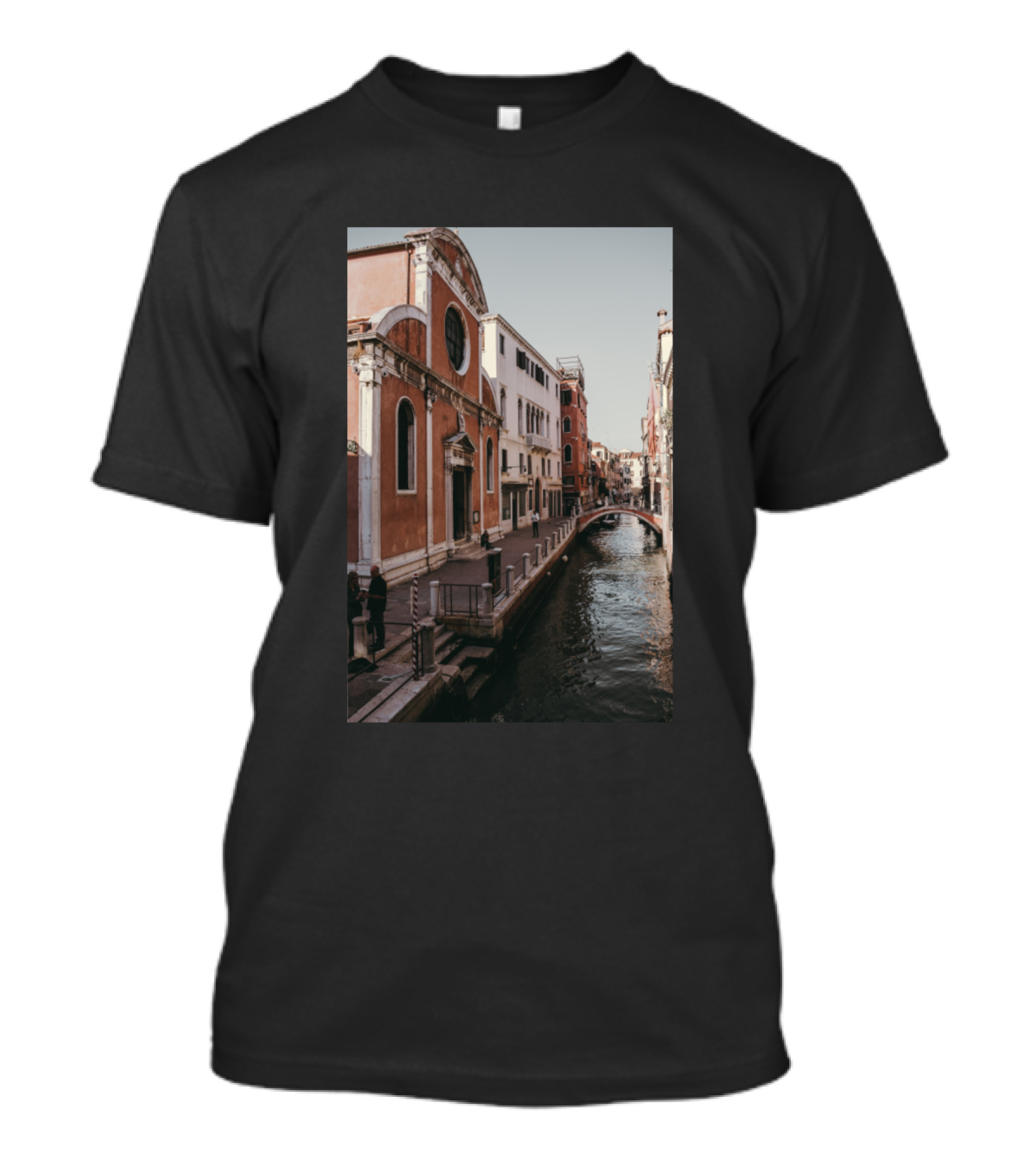 Buildings In Venice Canal And Architectural Photography Venice Canal Architecture T-Shirt