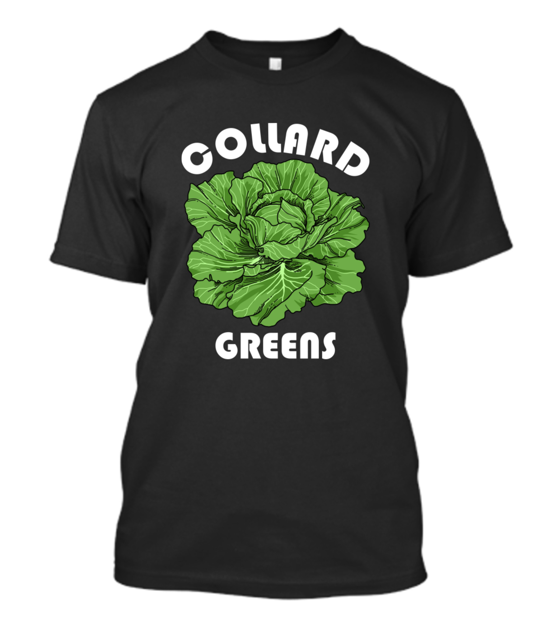 Collard Greens Nutritional Vegetables Facts T-Shirt