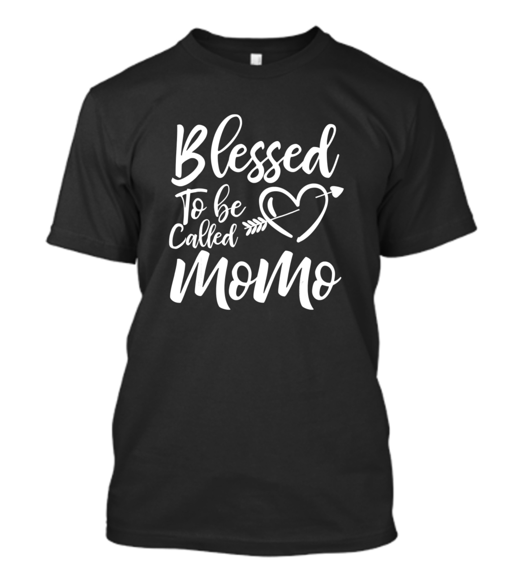 Blessed To Be Called Momo Heart Arrow T-Shirt