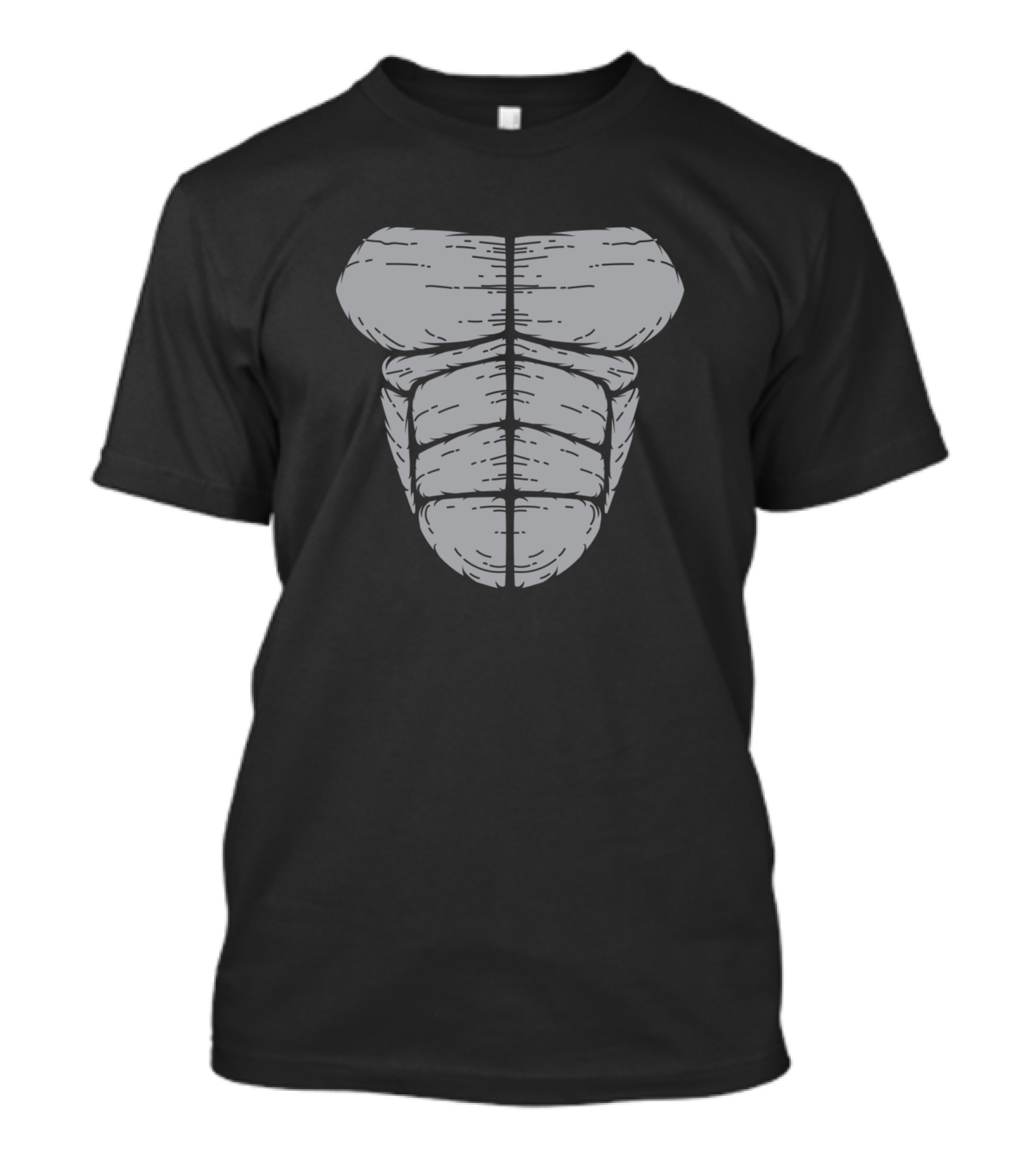 Gorilla Costume DIY Six-Pack Abs Animal T-Shirt