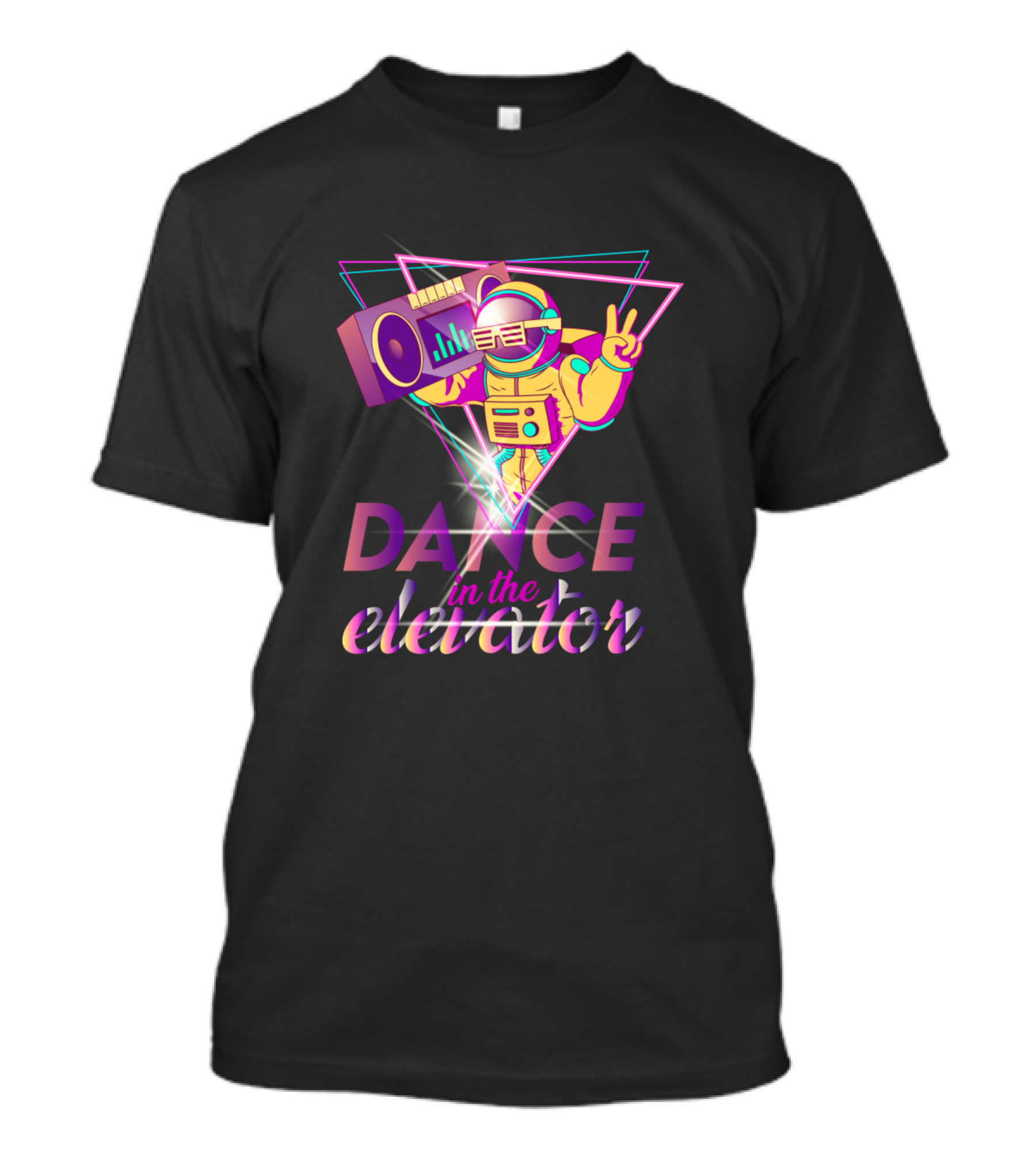 Norris Nuts Legends Dance In The Elevator Retro Astronaut Vibes T-Shirt