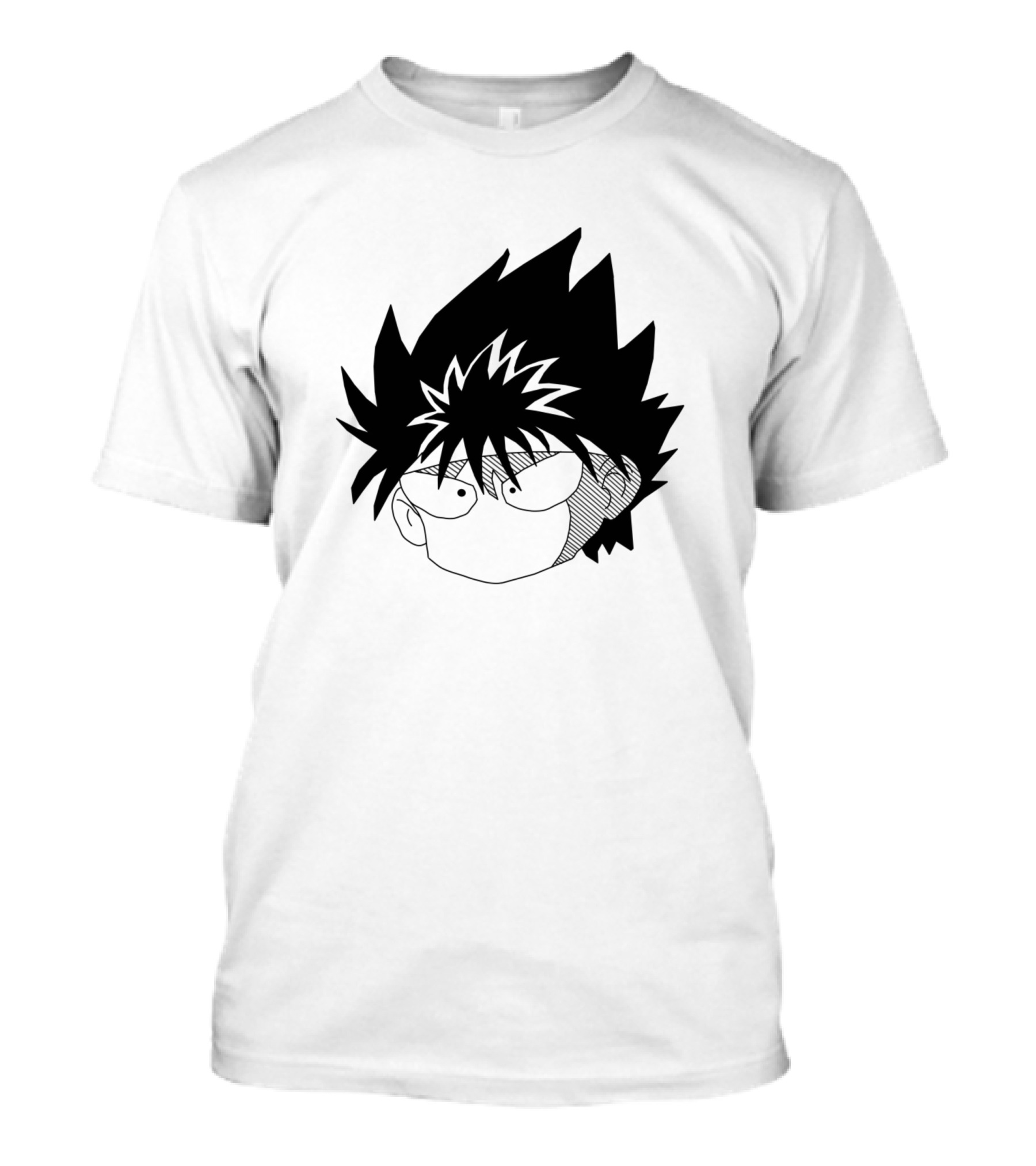 Yu Yu Hakusho Simple Hiei Minimalist Head T-Shirt