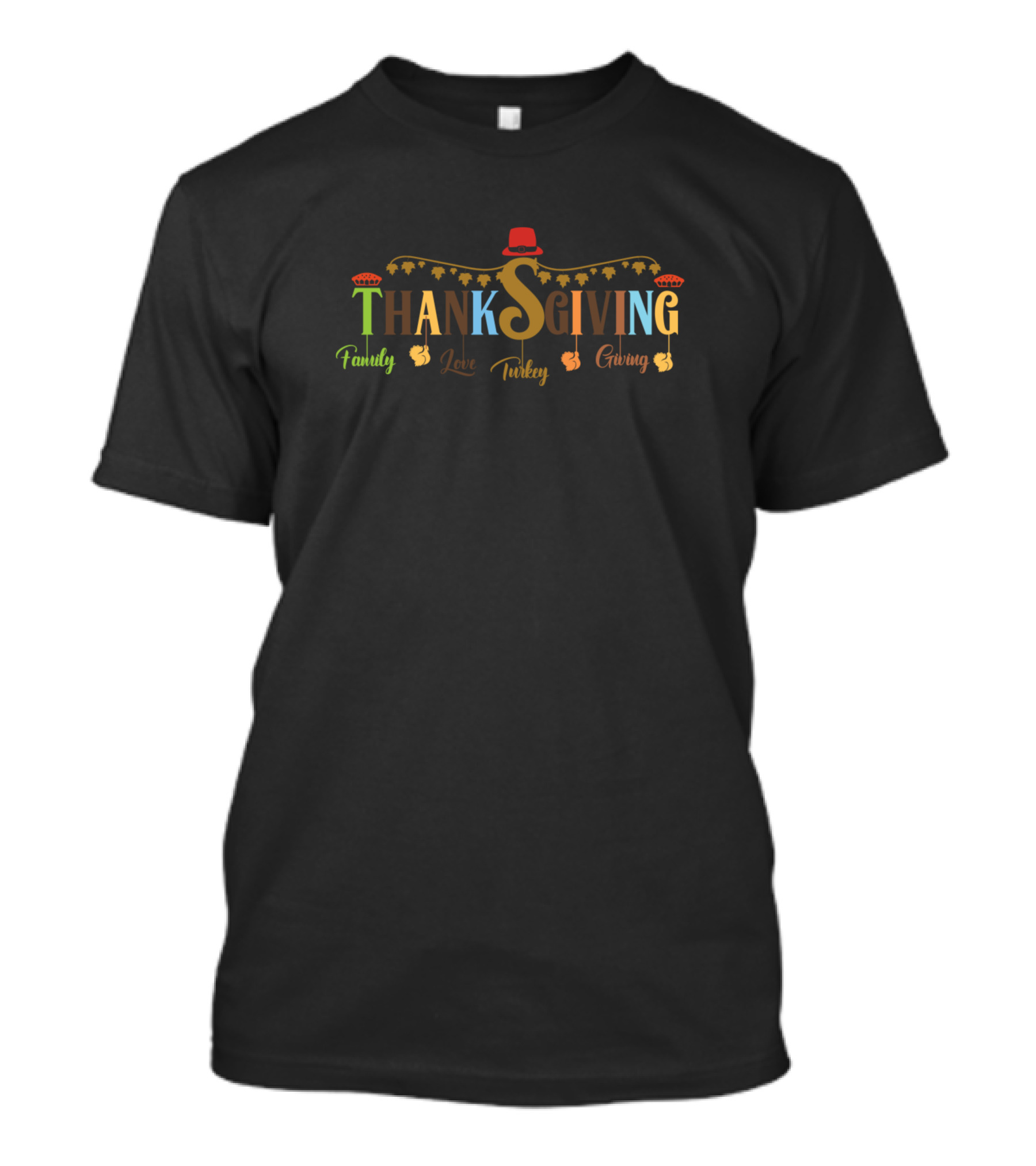 Thanksgiving Family Love Turkey Giving T-Shirt