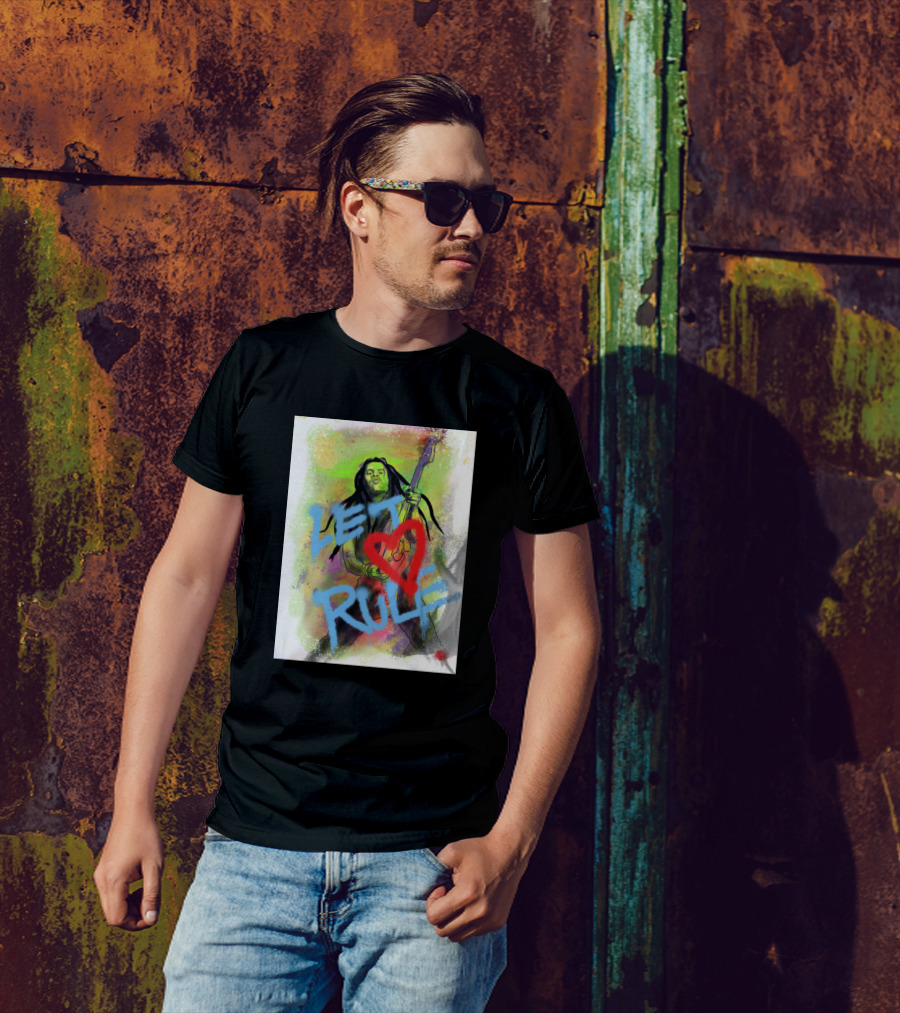 Let Love Rule Electric Guitar T-Shirt