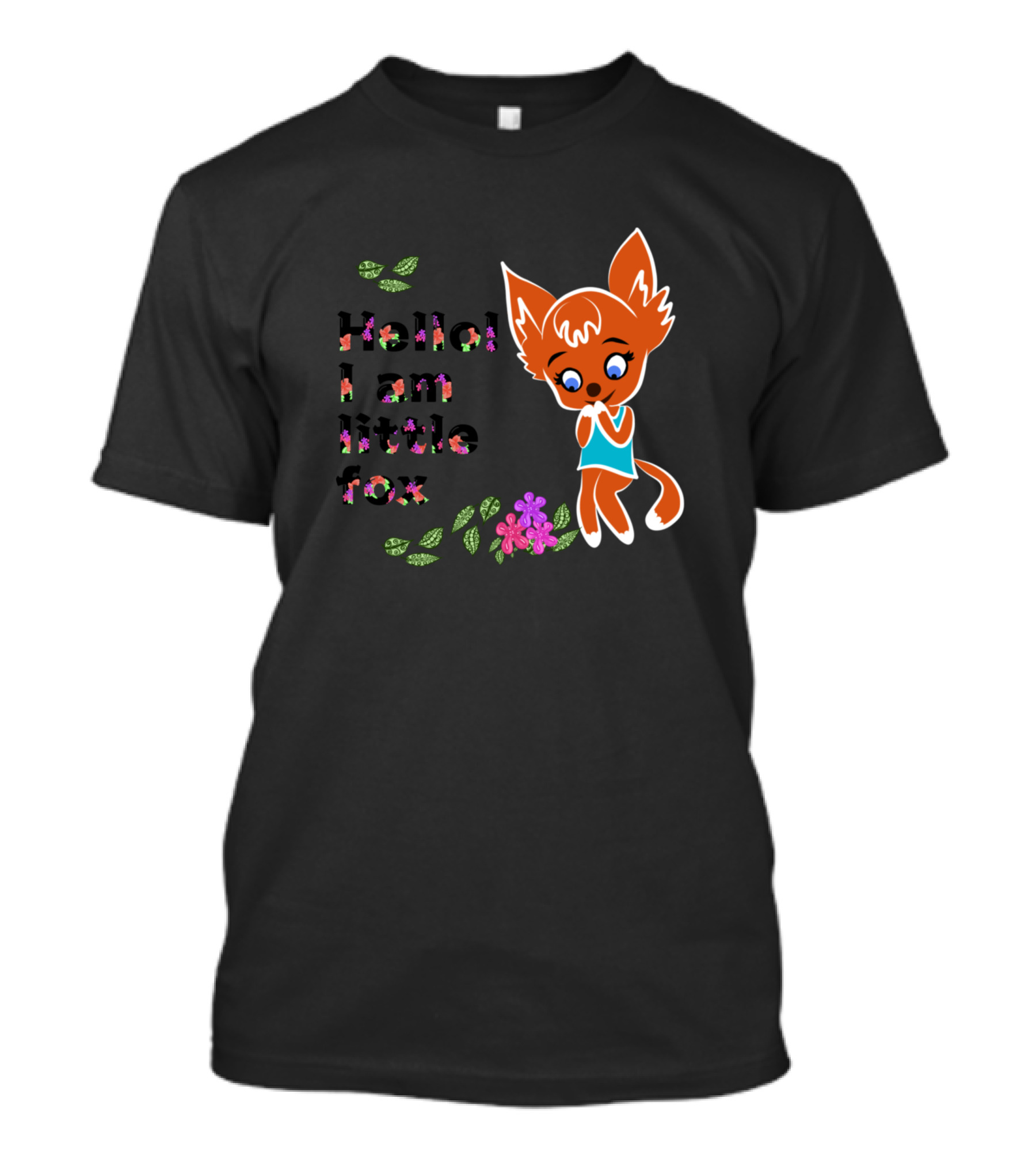 Hello I Am Little Fox T-Shirt