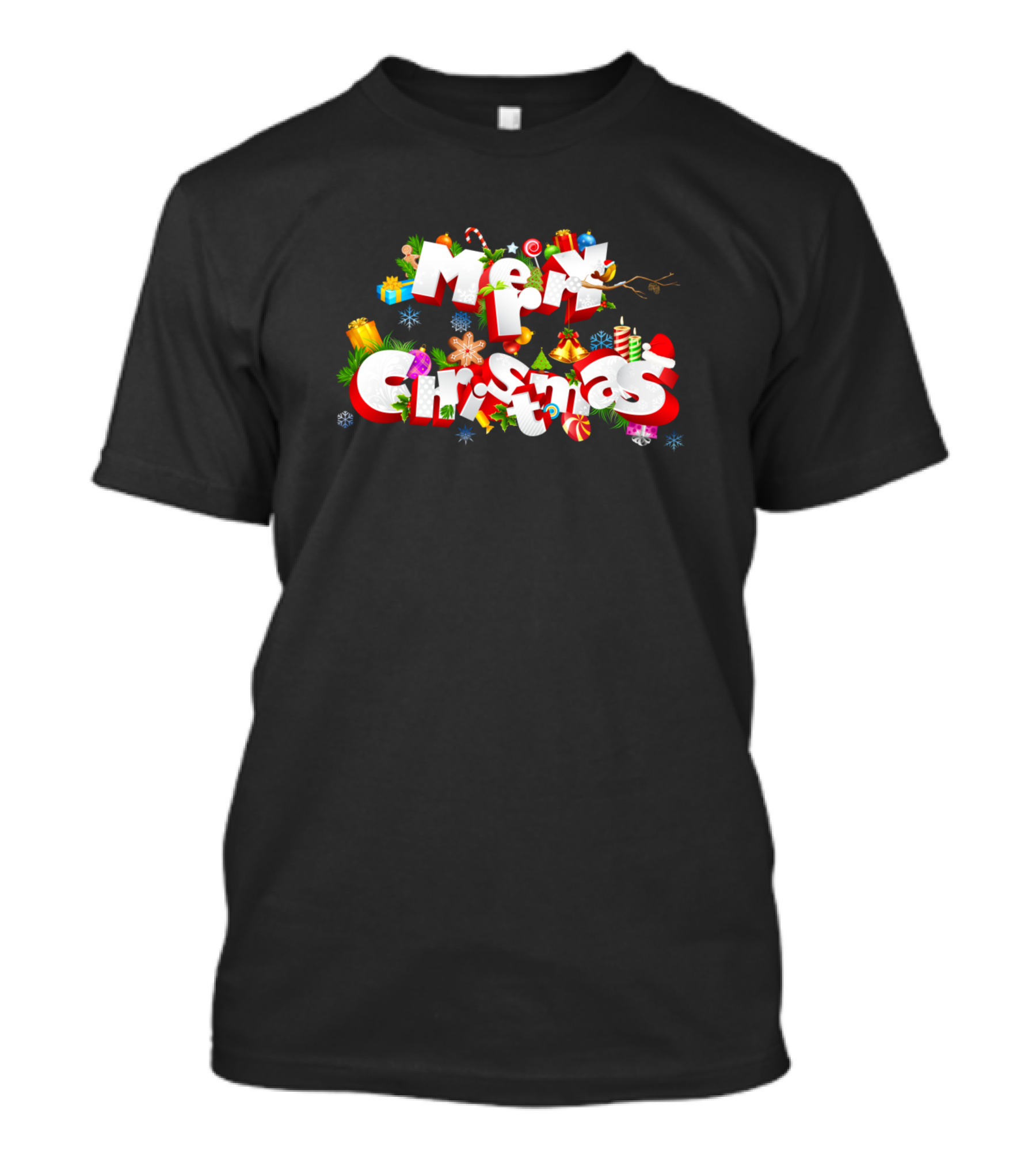 Merry Christmas Holiday Decorations T-Shirt