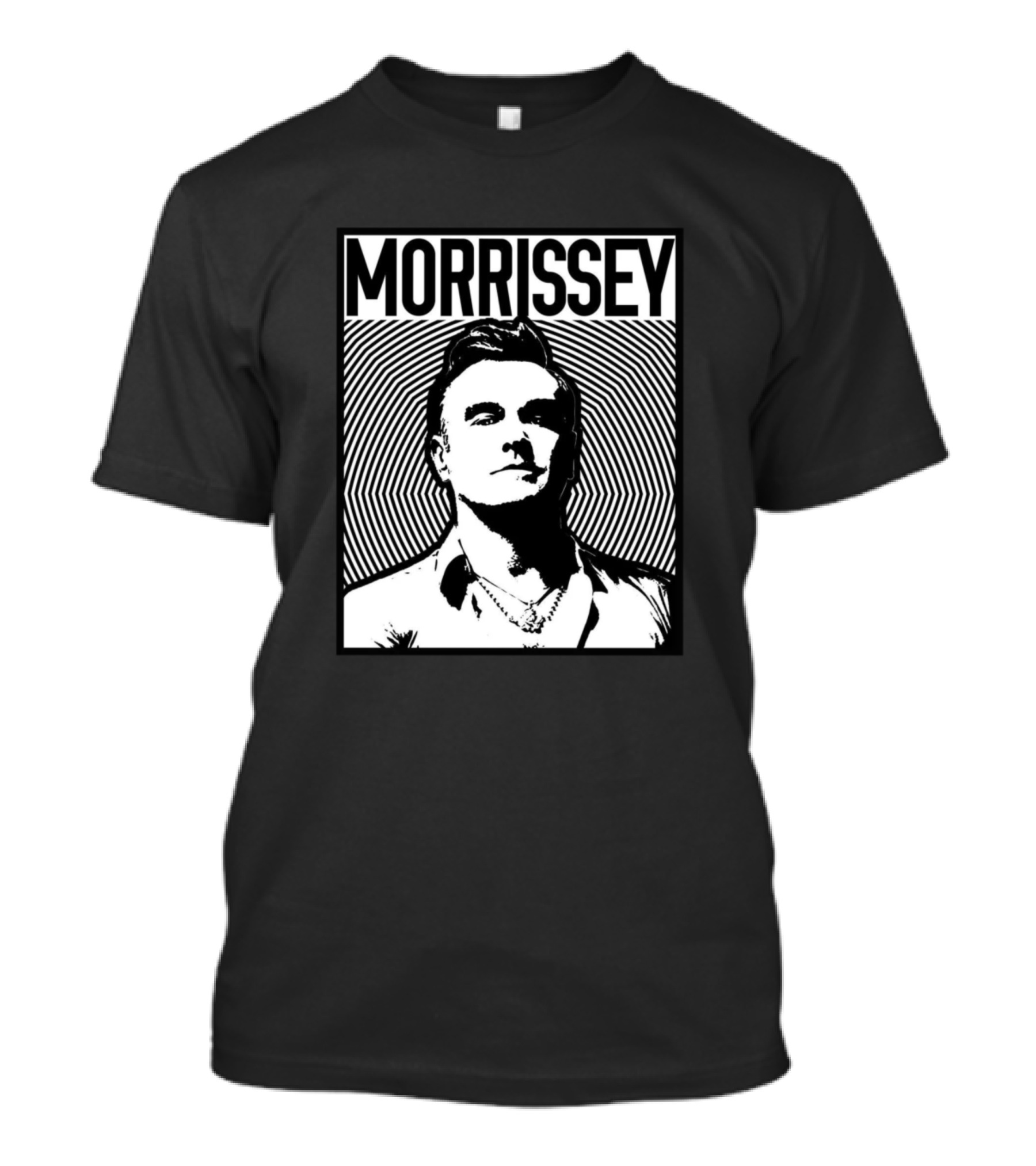 Morrissey Monochrome Portrait T-Shirt