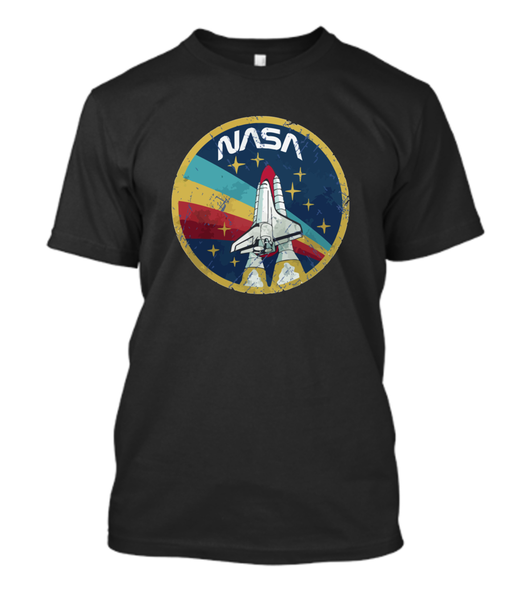 NASA Space Shuttle Vintage Emblem T-Shirt