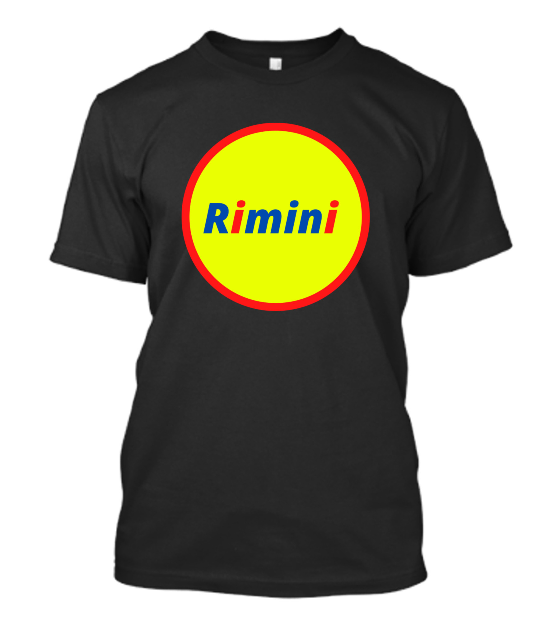 Rimini Bold Yellow Red Circle T-Shirt