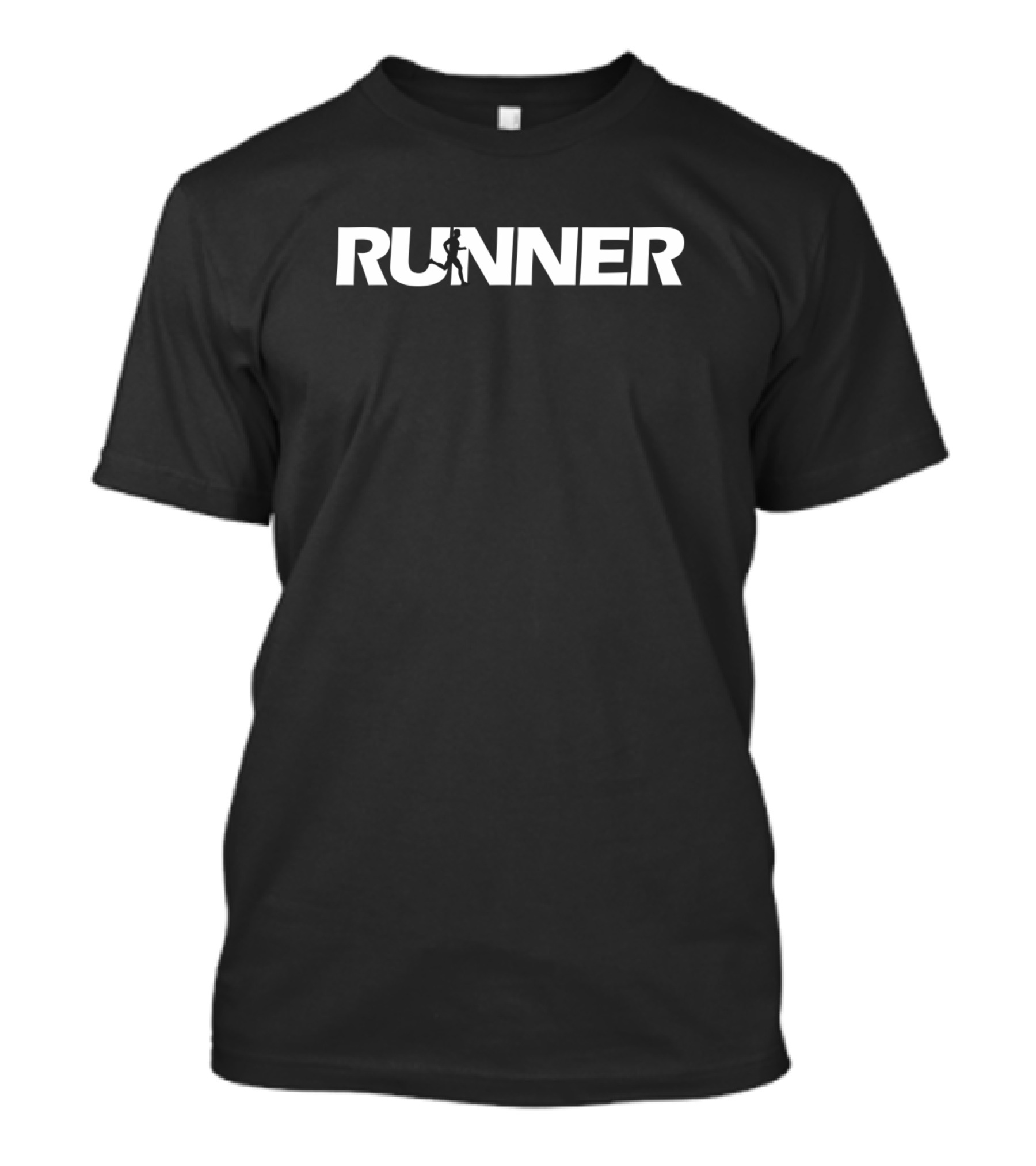 RUNNER Silhouette In T-Shirt
