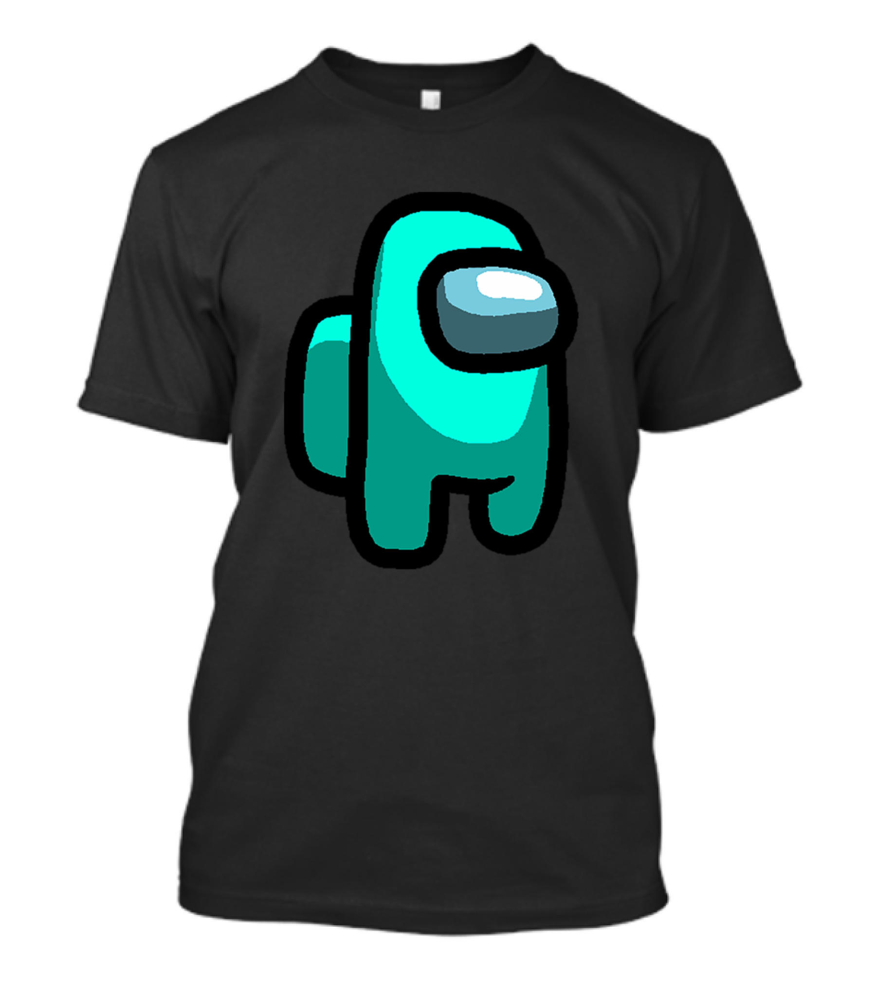 Among Us Crewmate Teal Astronaut T-Shirt