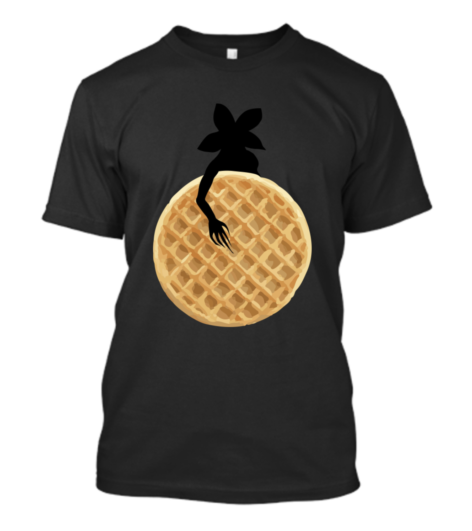 Demogorgon With Eggo Waffle T-Shirt