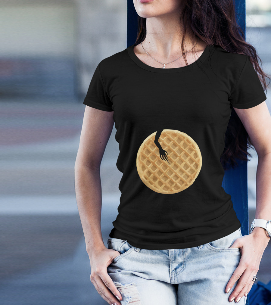 Demogorgon With Eggo Waffle T-Shirt
