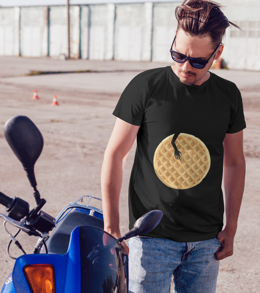 Demogorgon With Eggo Waffle T-Shirt