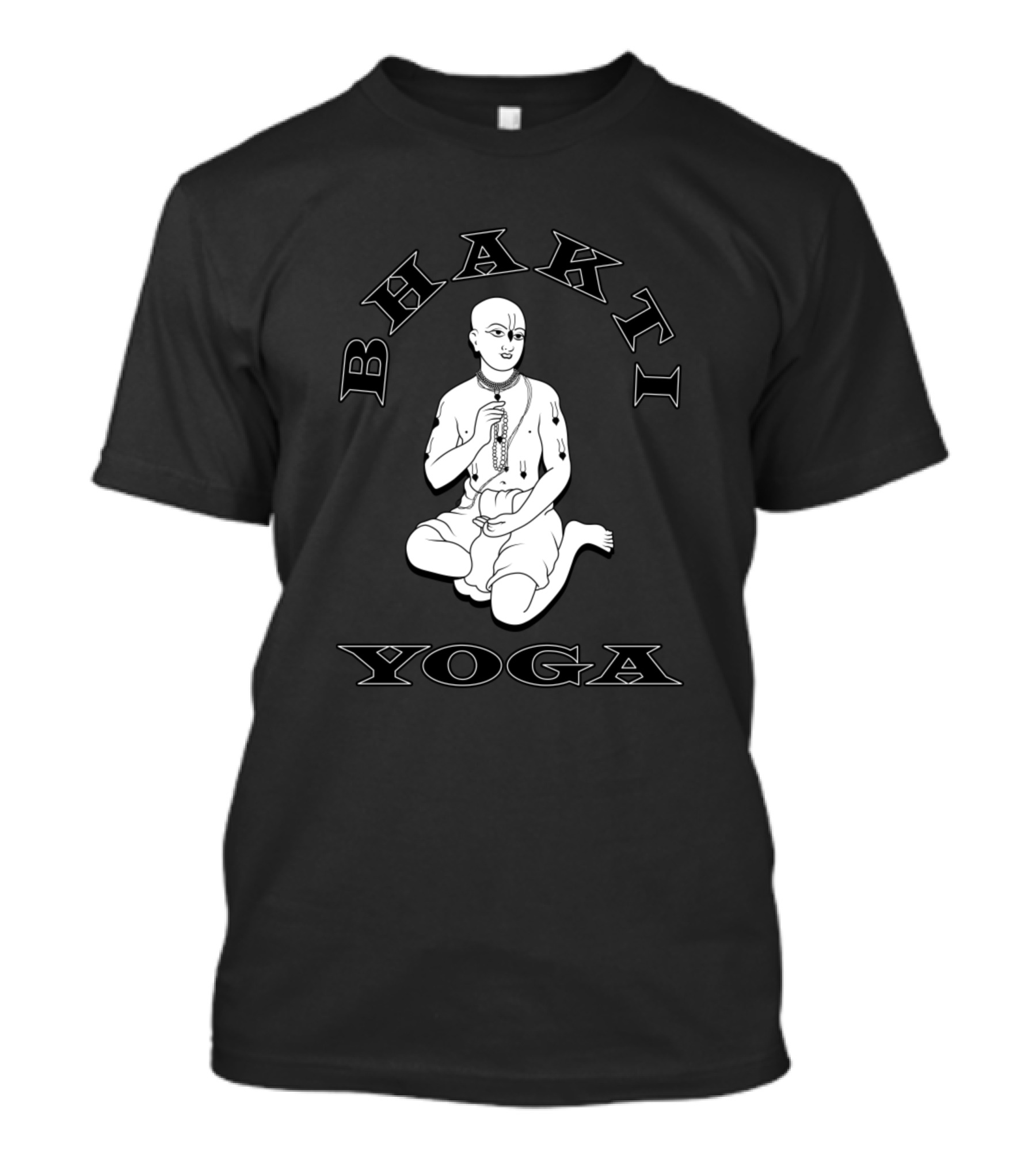 Bhakti Yoga Meditative Pose Spiritual Practice T-Shirt