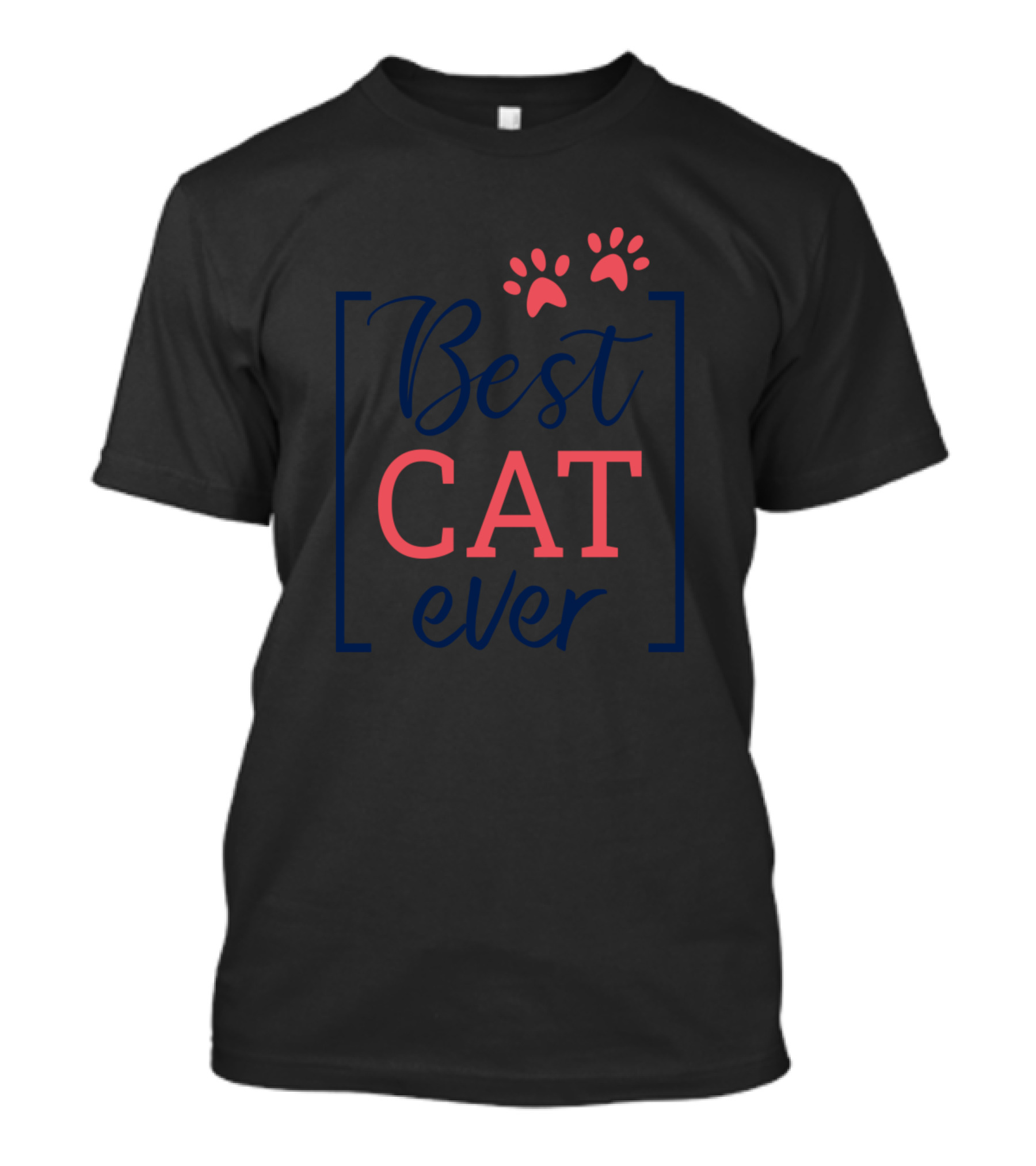 Best Cat Ever Paw Lover T-Shirt