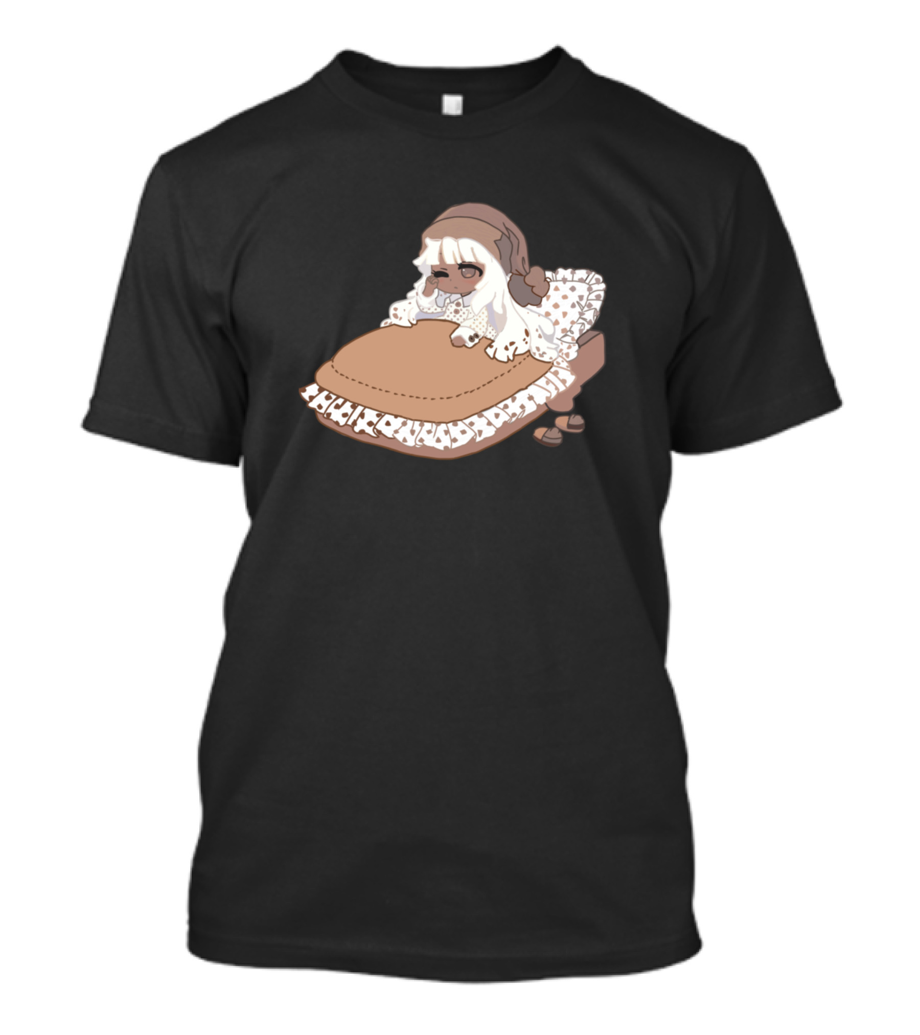 Chocolate Lover Cozy Winter Nighttime Comfort T-Shirt