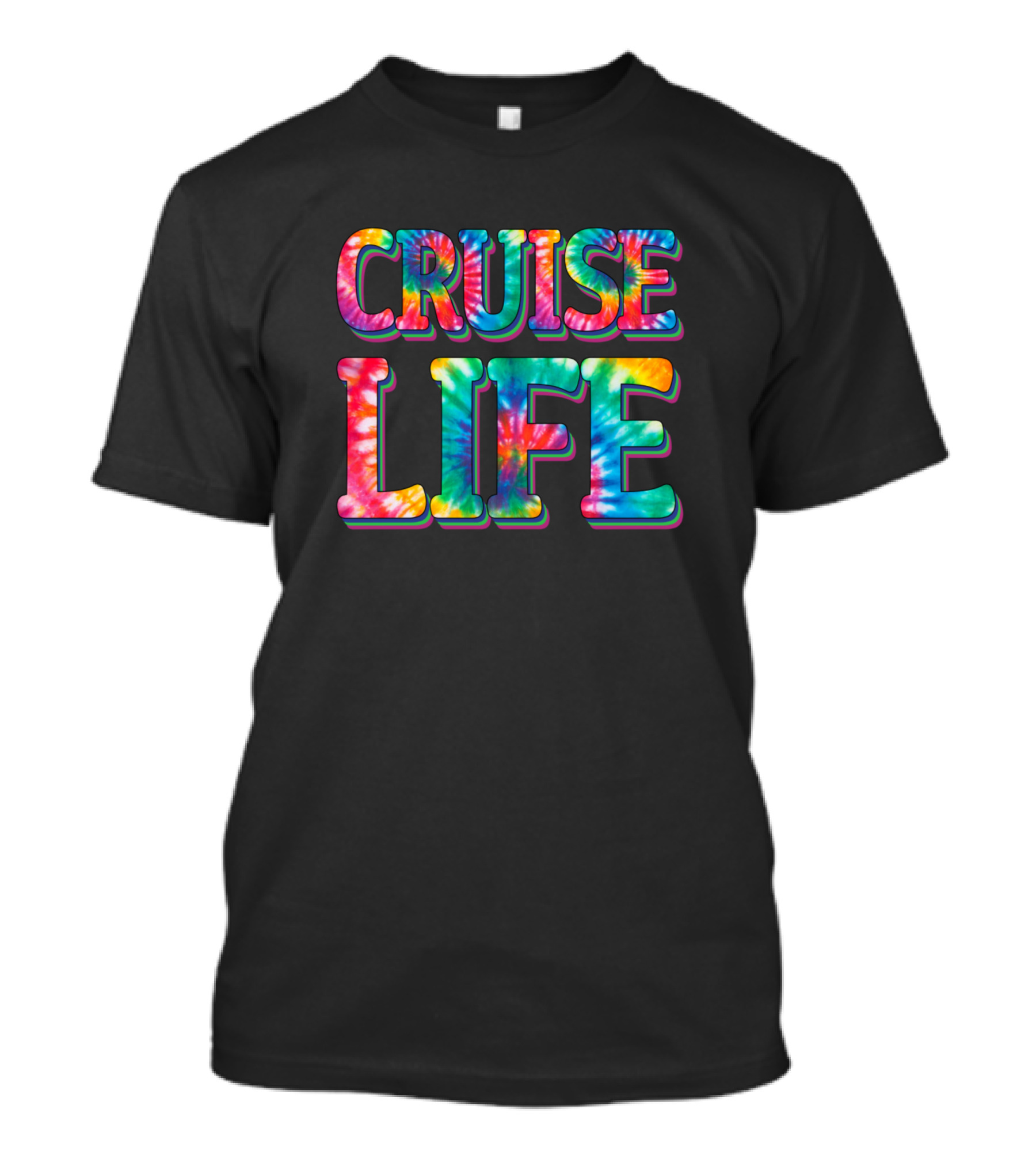 CRUISE LIFE Tie-Dye T-Shirt