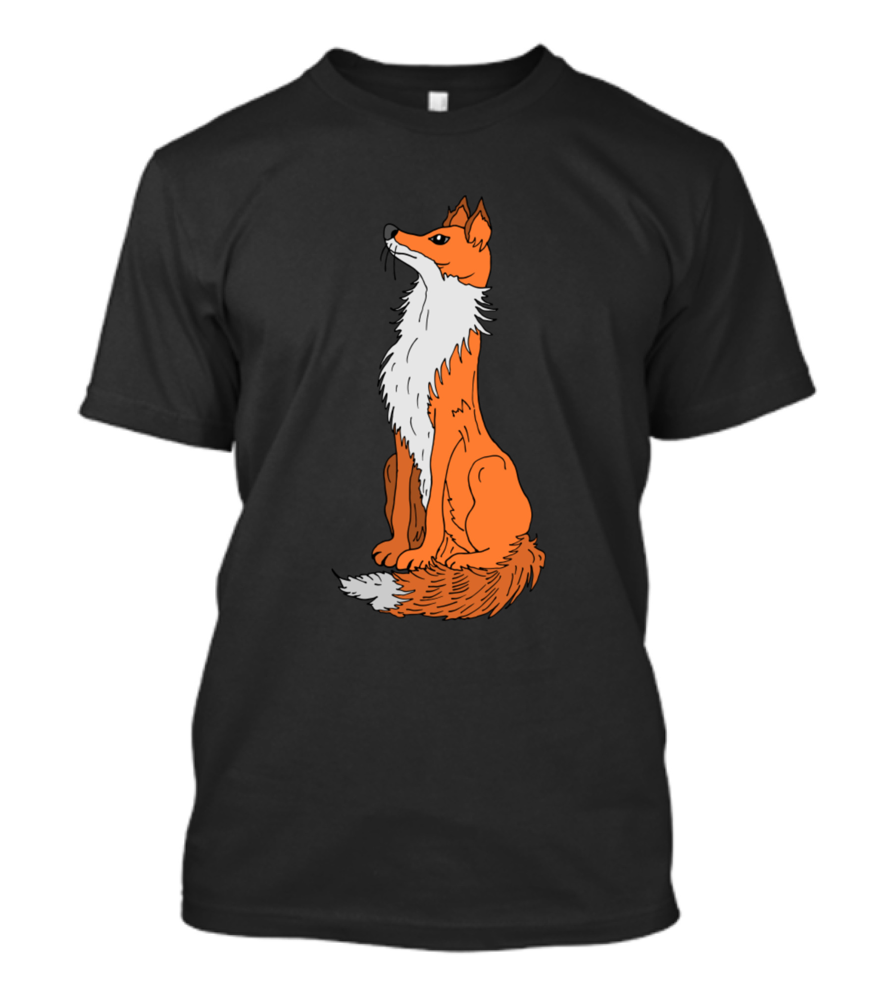 Regal Fox Sitting With Bushy Tail T-Shirt