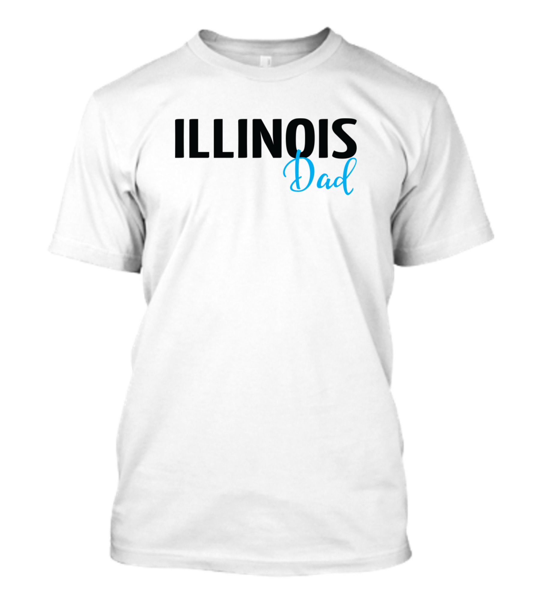 ILLINOIS Dad T-Shirt