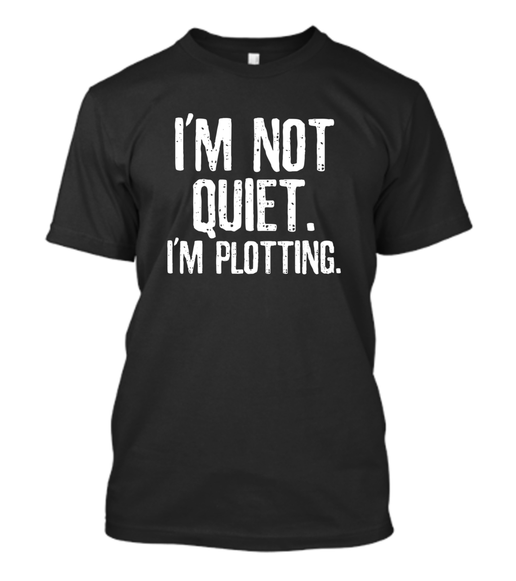 I'm Not Quiet I'm Plotting T-Shirt