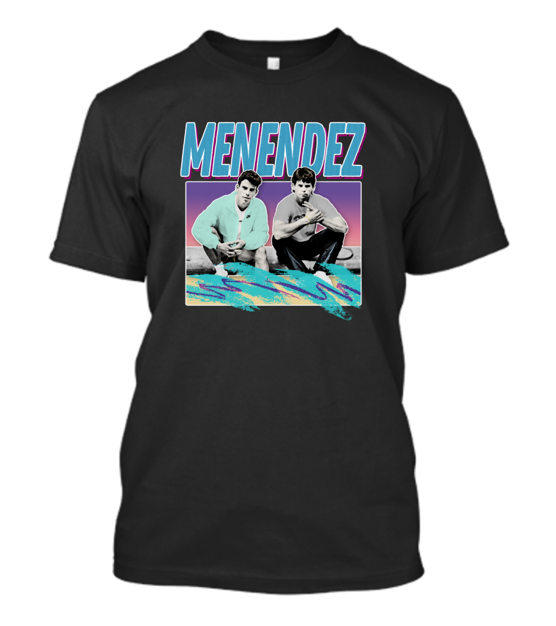 Menendez Brothers 90s Retro Style True Crime Aesthetic T-Shirt