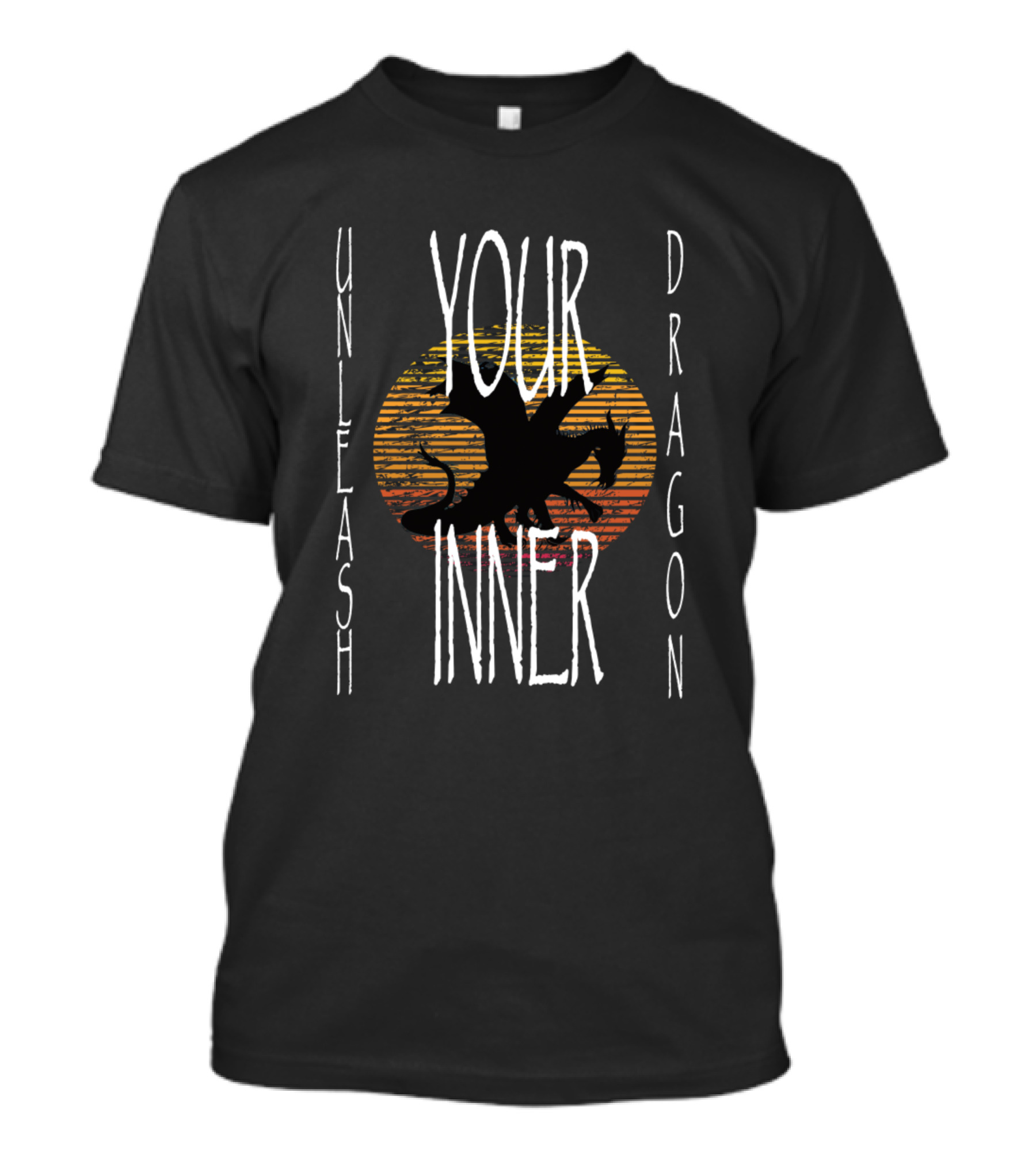 Unleash Your Inner Dragon Sunset T-Shirt