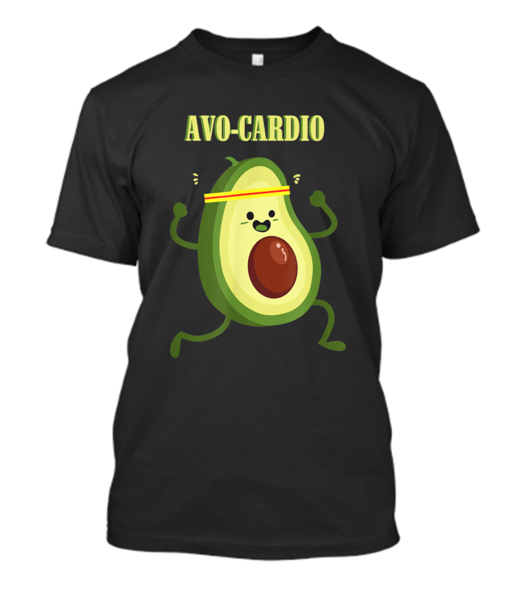 Avo Cardio Avocado Exercise T-Shirt