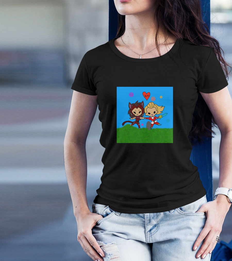 BFF Baby Catra And Baby Adora Friends Forever T-Shirt