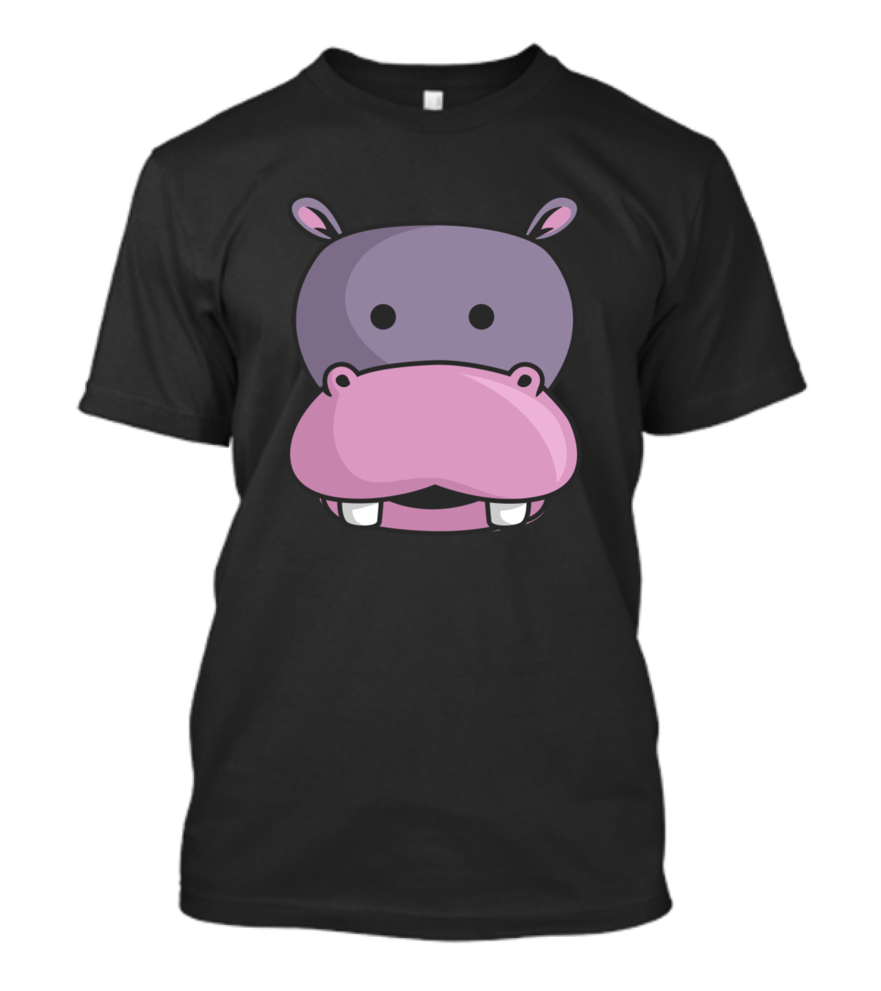 Baby Hippo Cute Face T-Shirt
