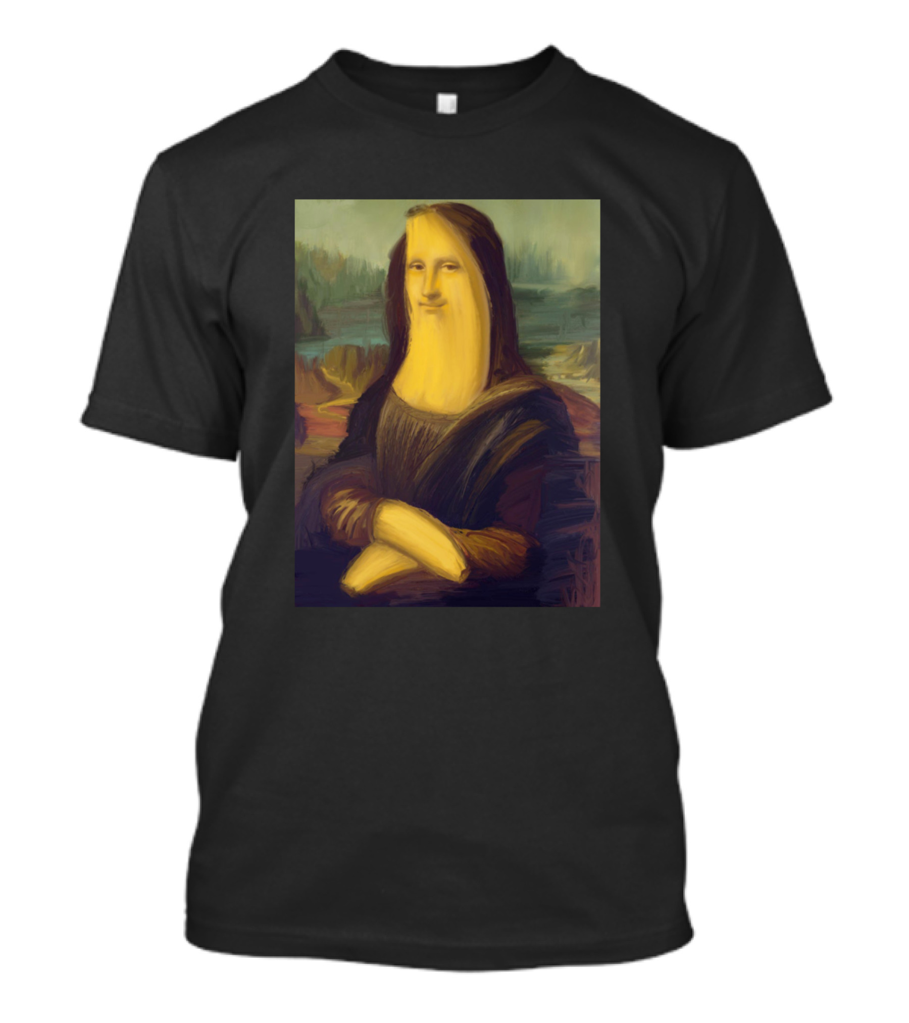 Bananalisa Mona Lisa Banana T-Shirt
