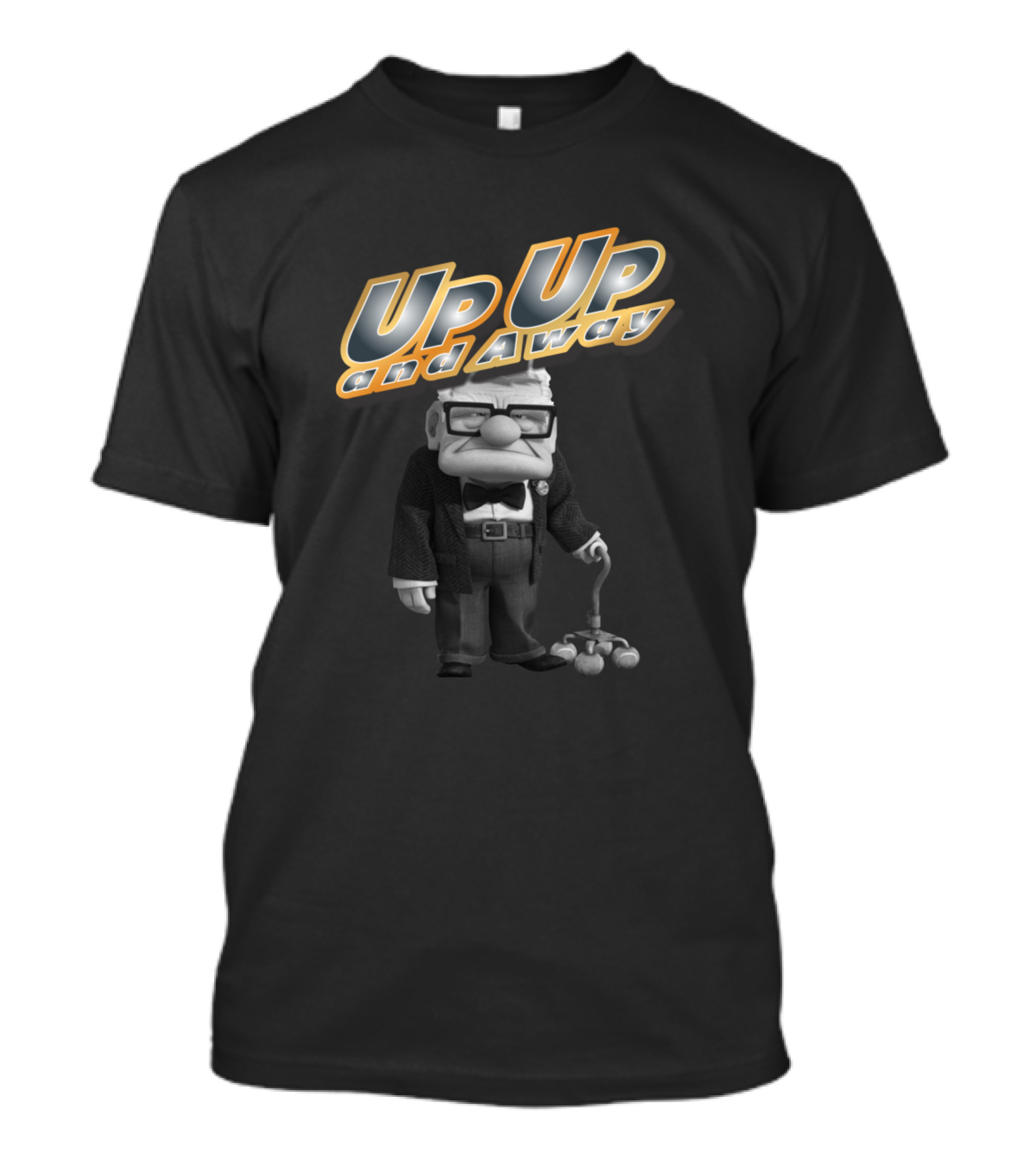 Up Up And Away Baseballs Cartoon T-Shirt