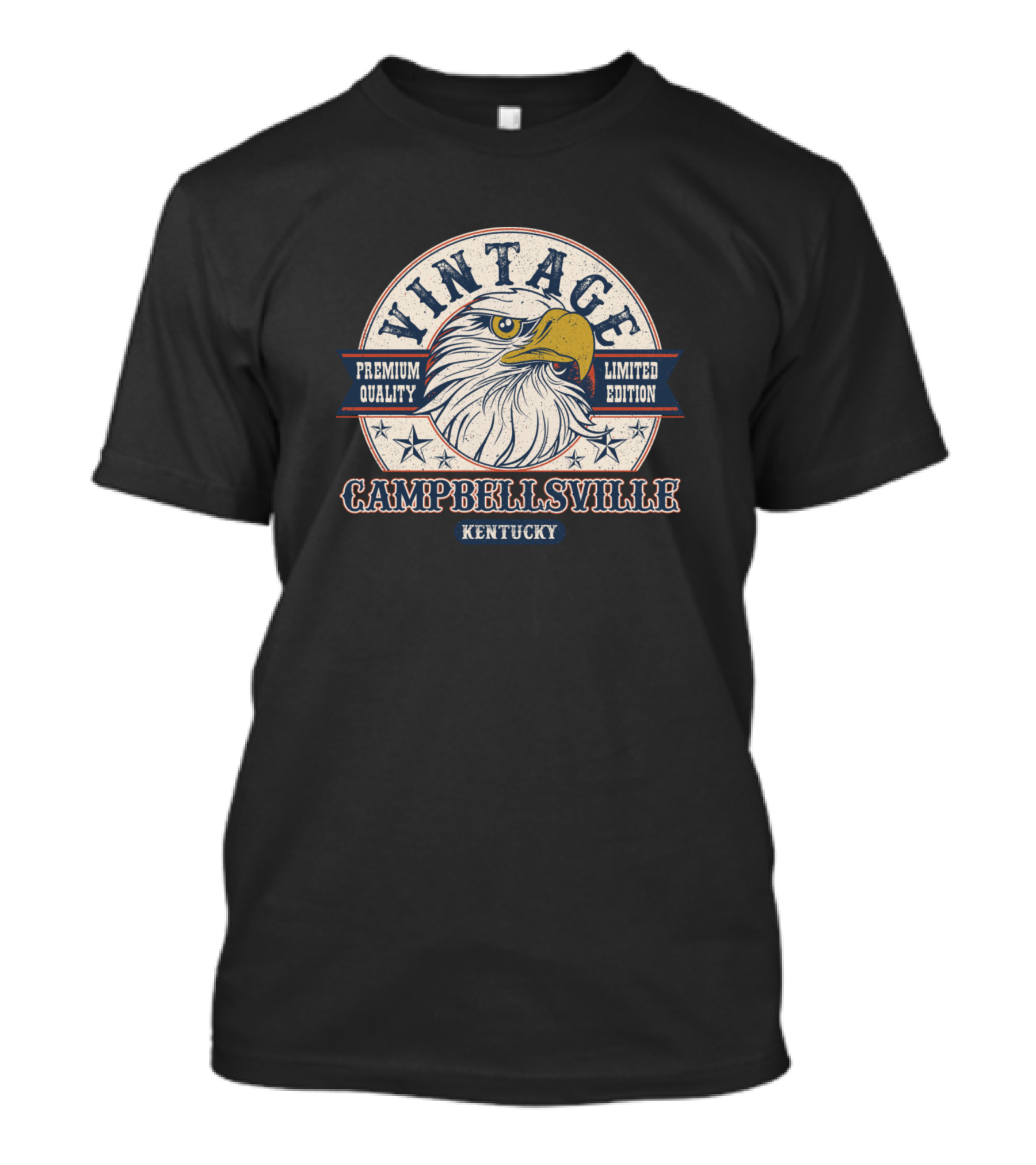 Vintage Campbellsville Kentucky Eagle T-Shirt