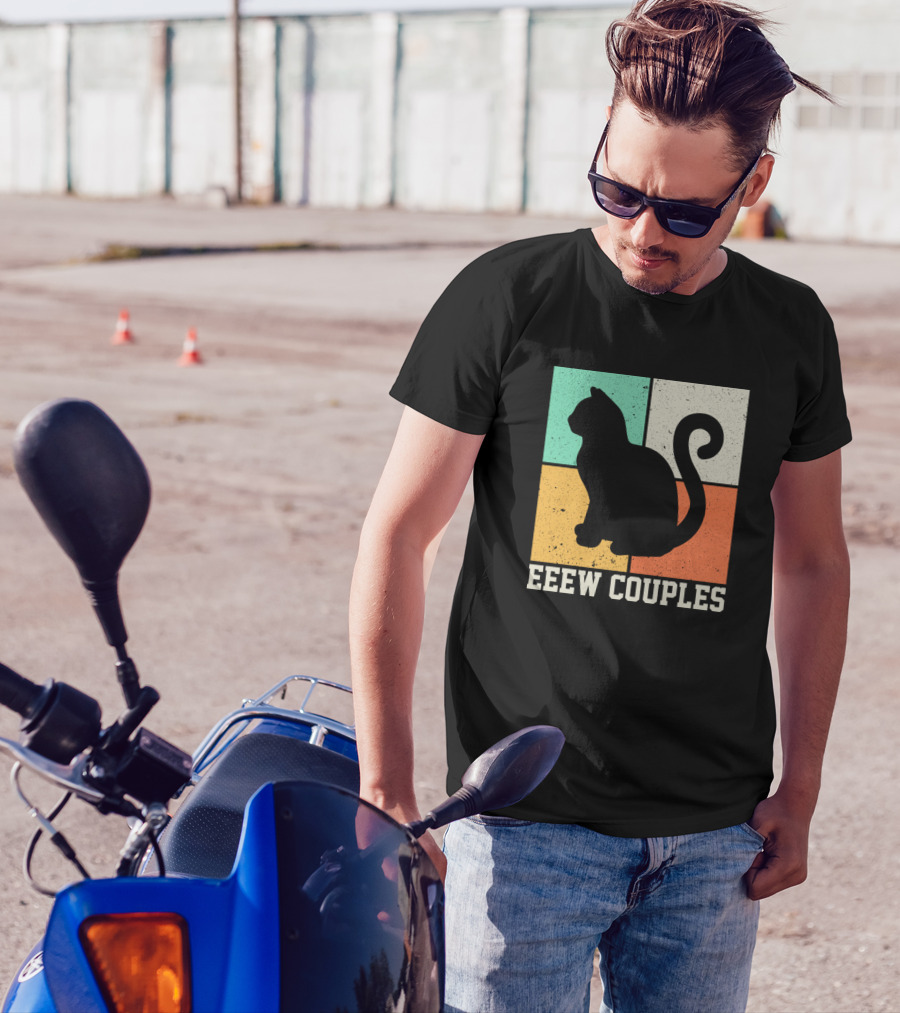 Eeew Couples Cat Lover Pets T-Shirt