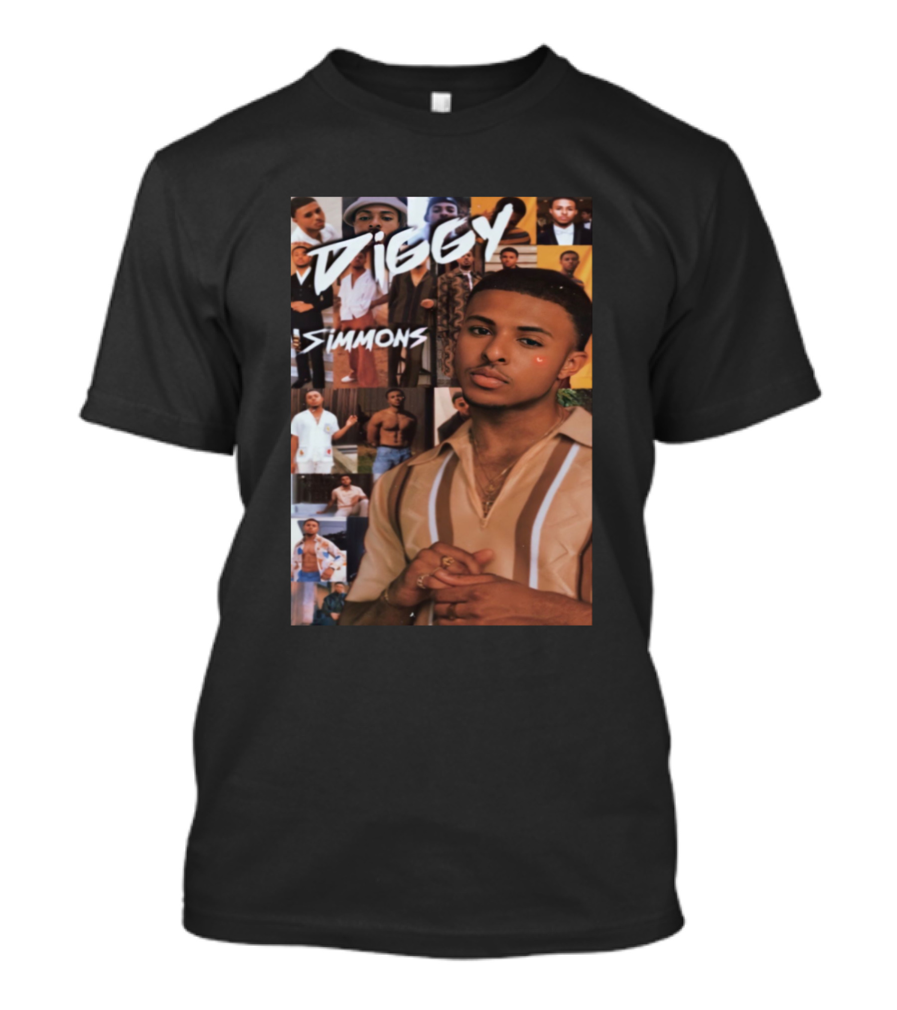 Diggy Simmons Photo Collage T-Shirt