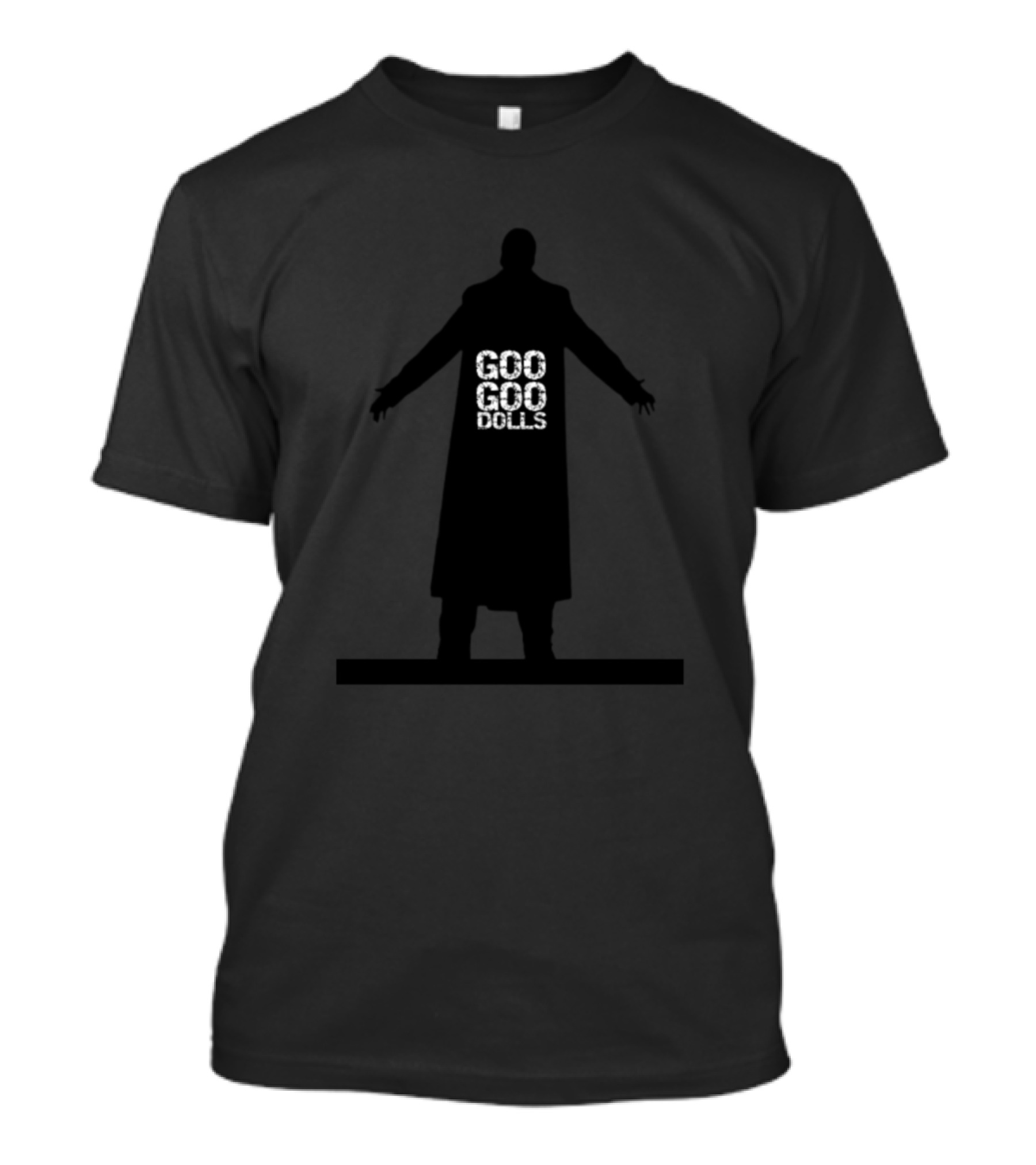 Goo Goo Dolls Silhouette Long Coat Figure T-Shirt