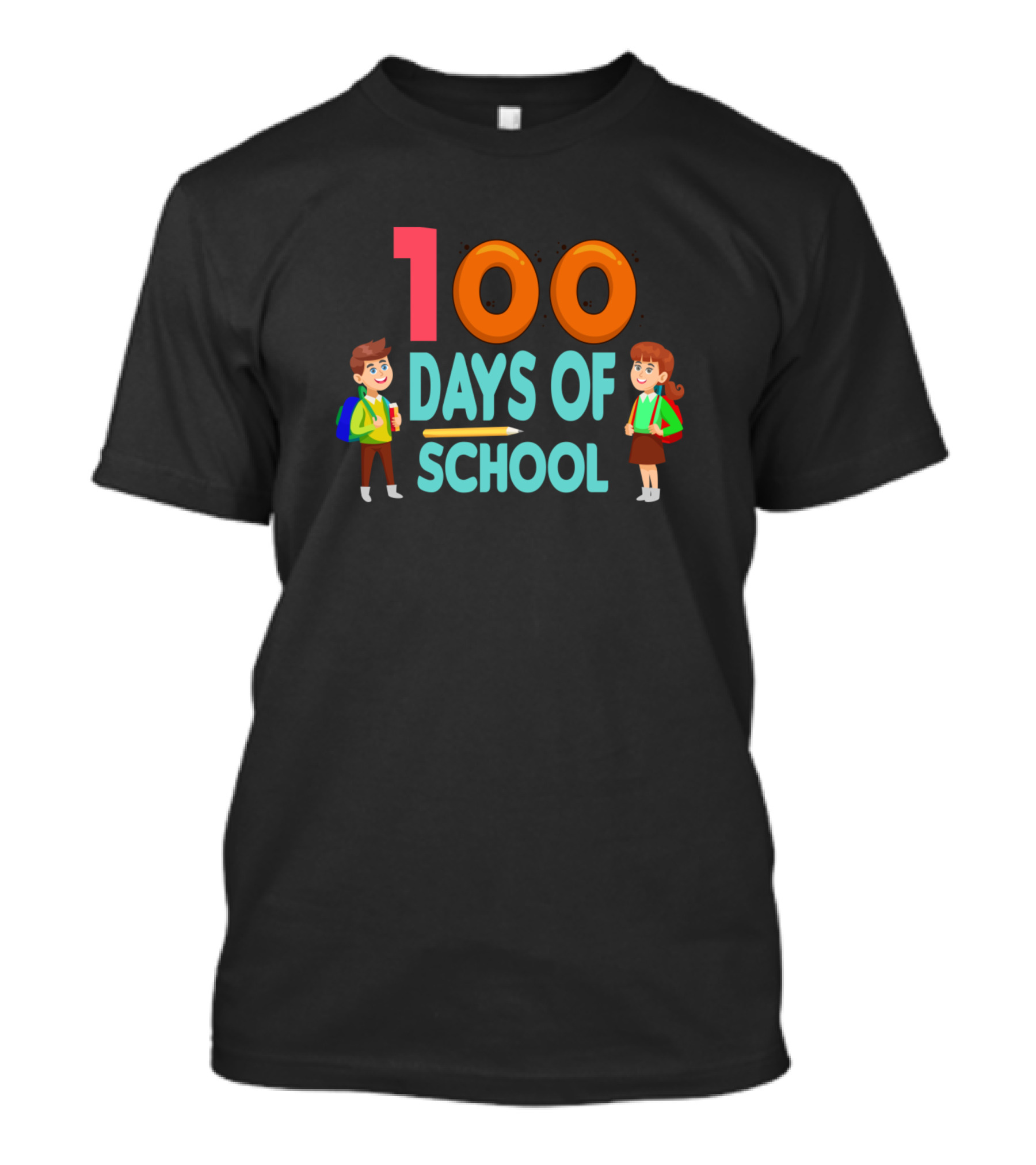 100 Days Of School Teacher Boy Girl Student T-Shirt