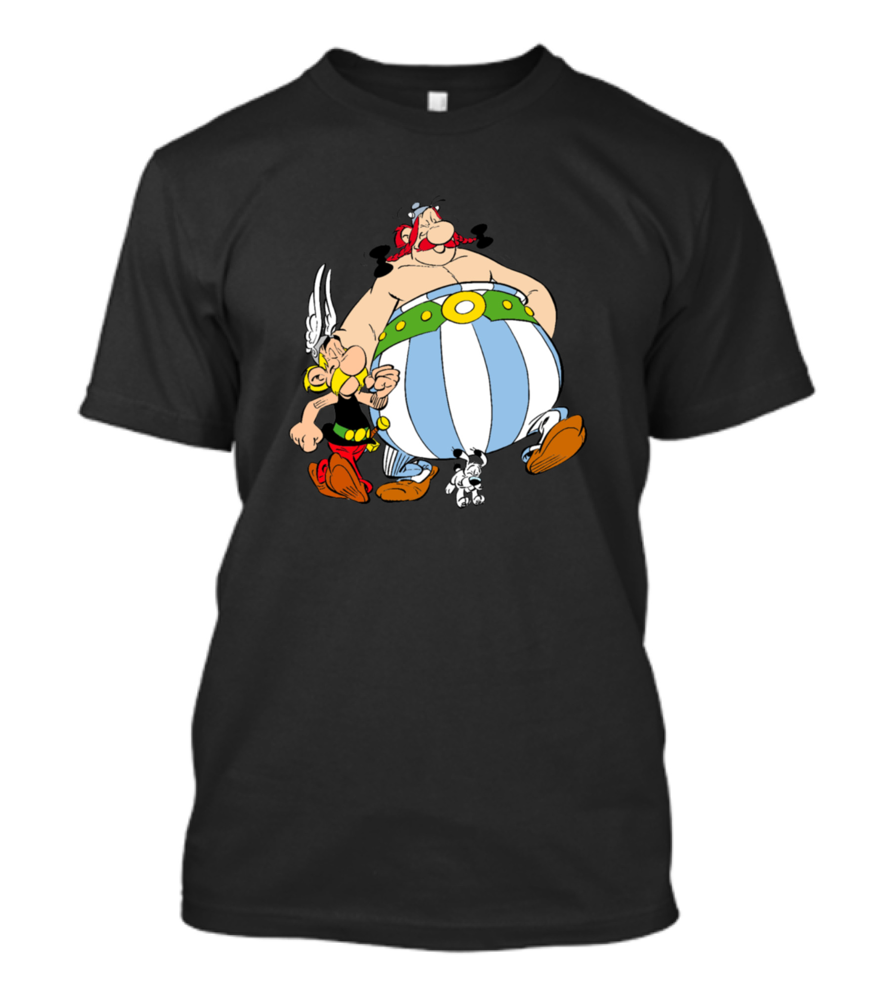 Asterix And Obelix Characters Classic Comic T-Shirt
