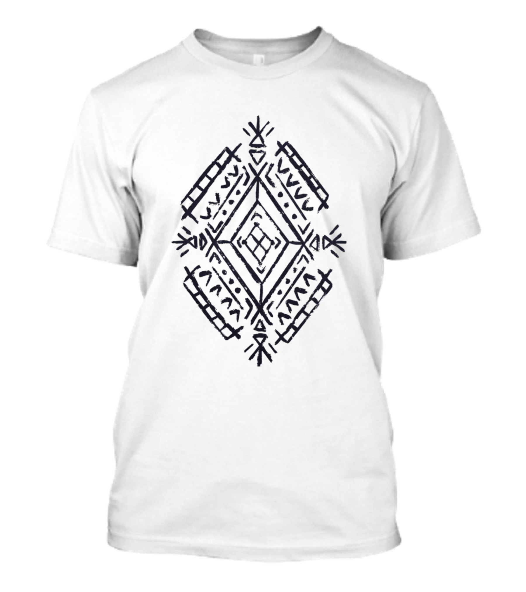 Berber Motif Geometric Tribal T-Shirt